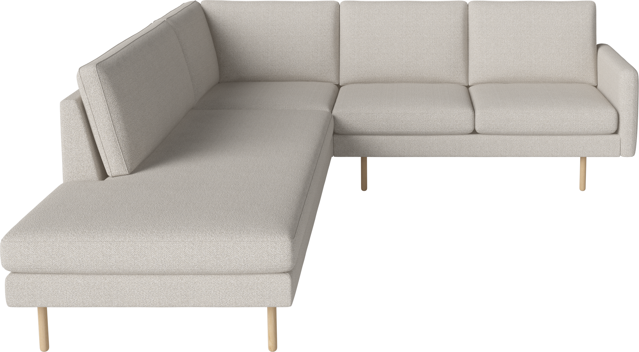 Open left -hand corner scandinavia remix white