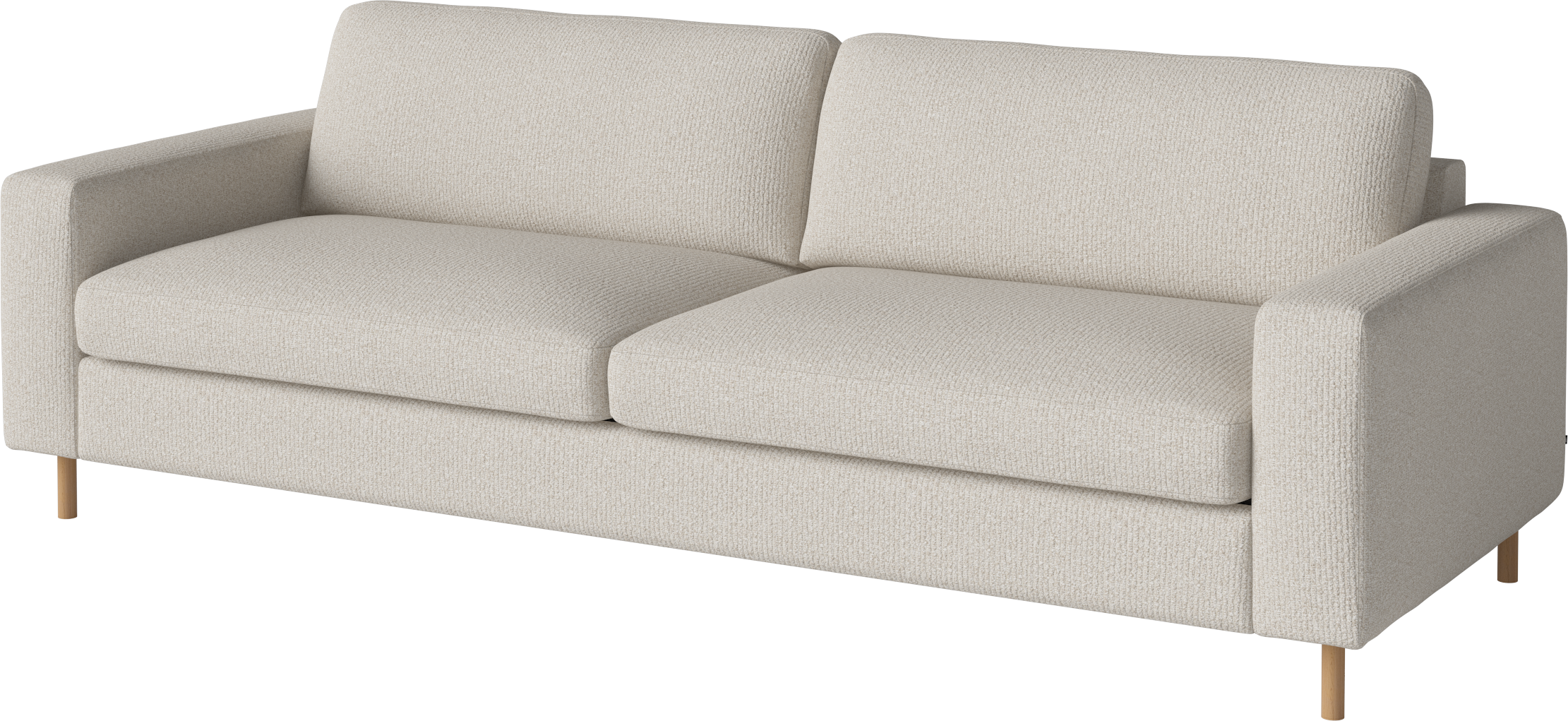 3-Personen-Sofa-Skandinavia-Basis aus Eichenholz