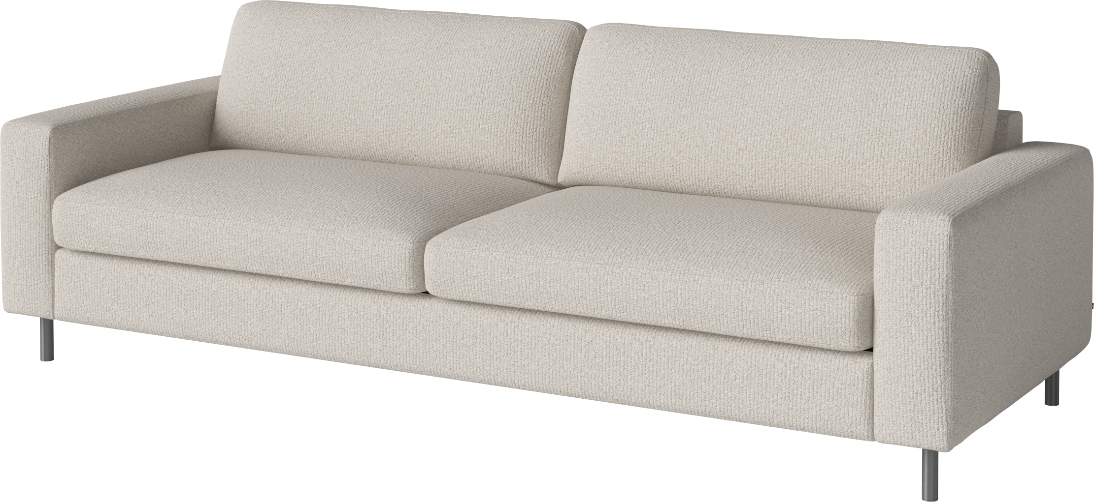 3-person sofa scandinavia metal base