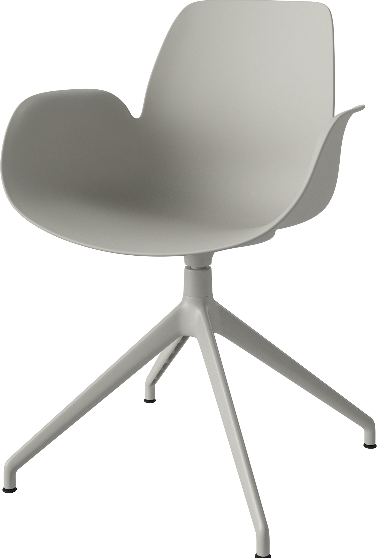 Seed gray office chair with a gray base