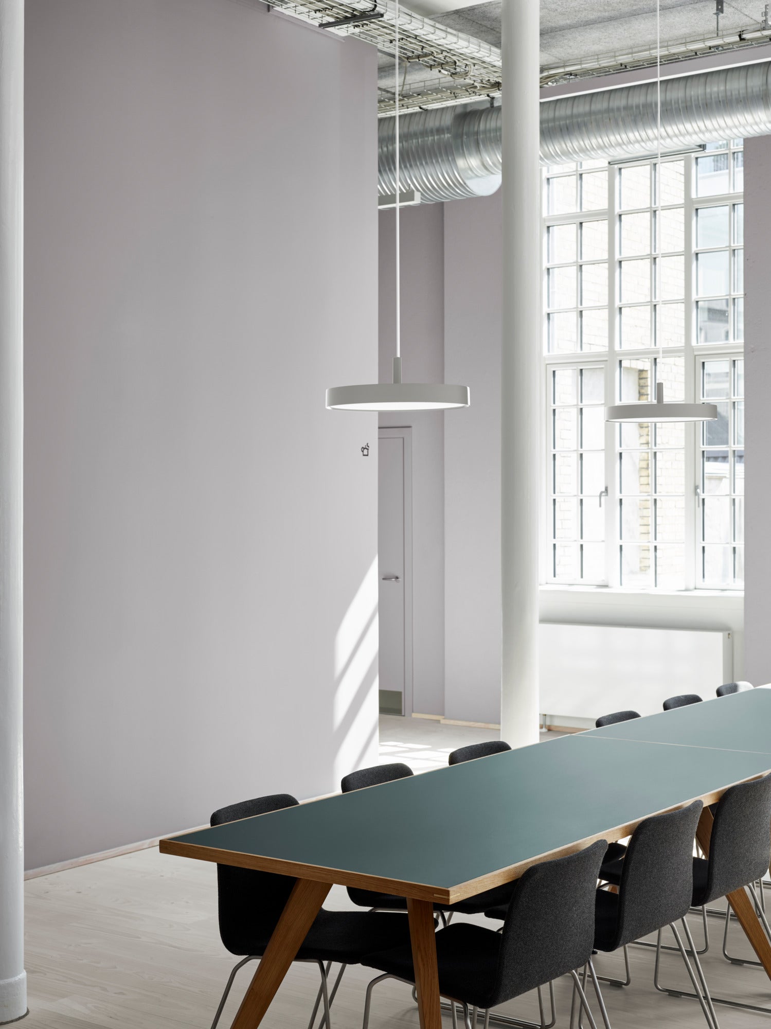 Pendelleuchte LP SLIM ROUND weiß