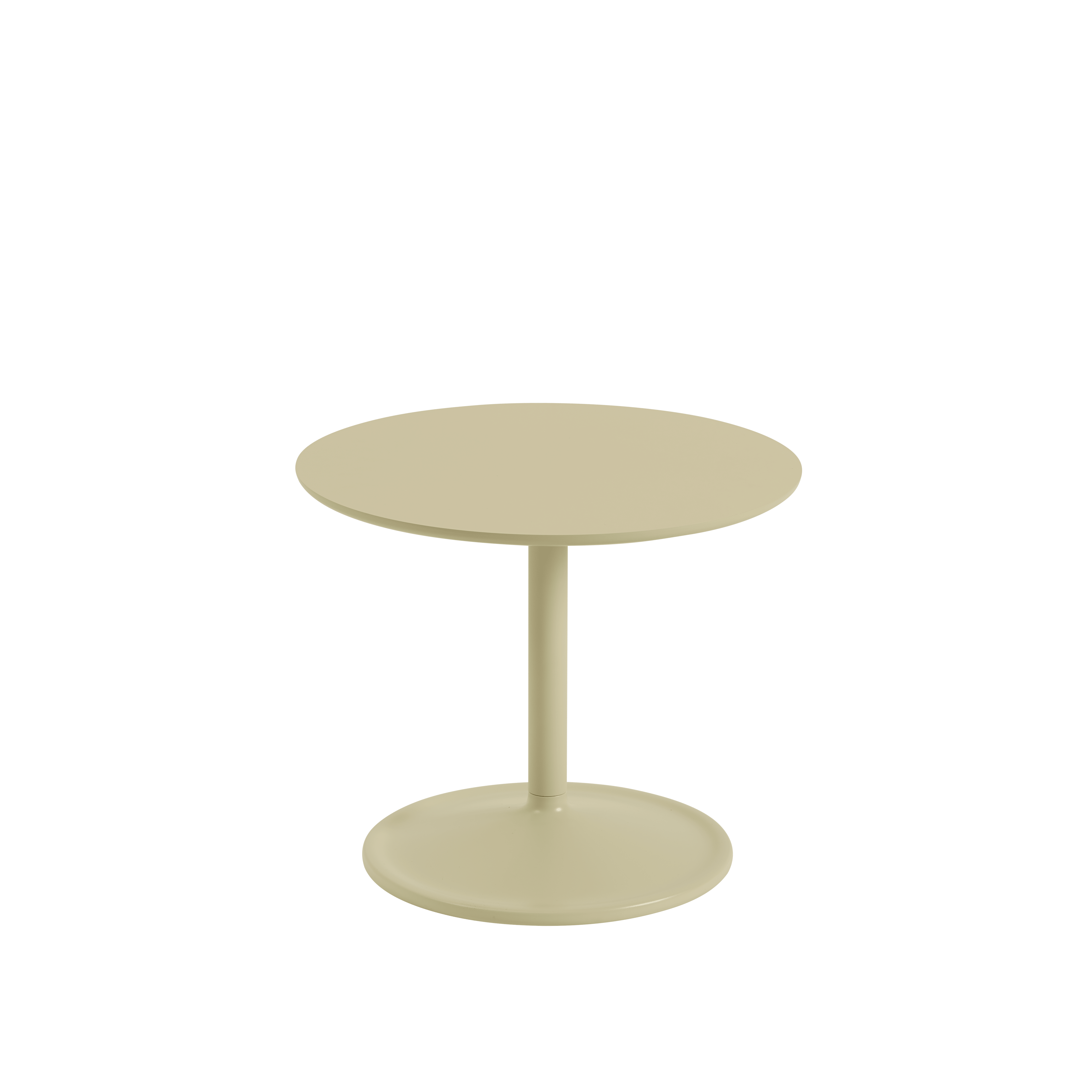 SOFT Side Table in Beige-Green