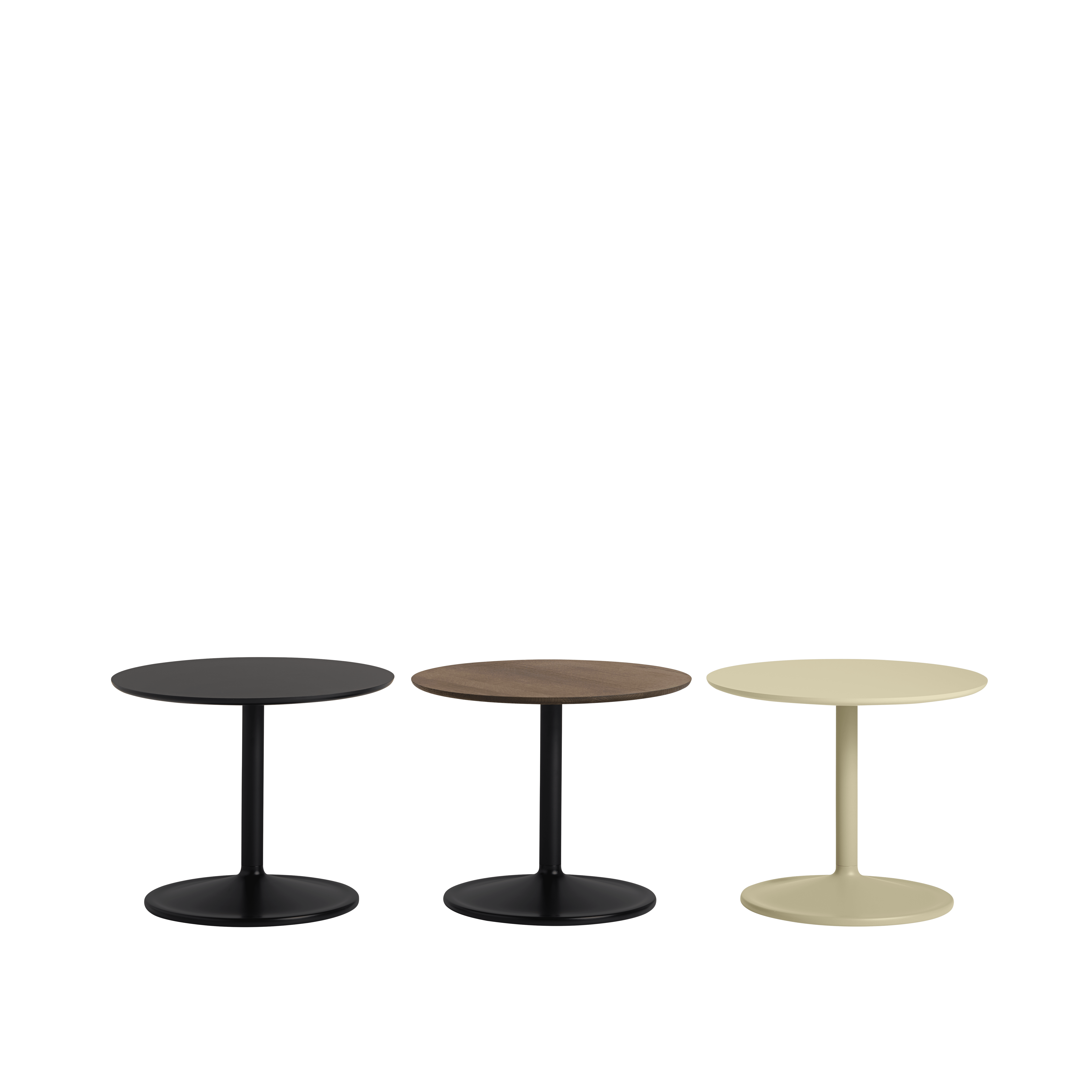 SOFT Side Table in Beige-Green