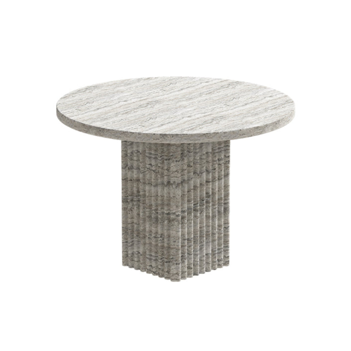 SOHO Gray Travertine Coffee Table
