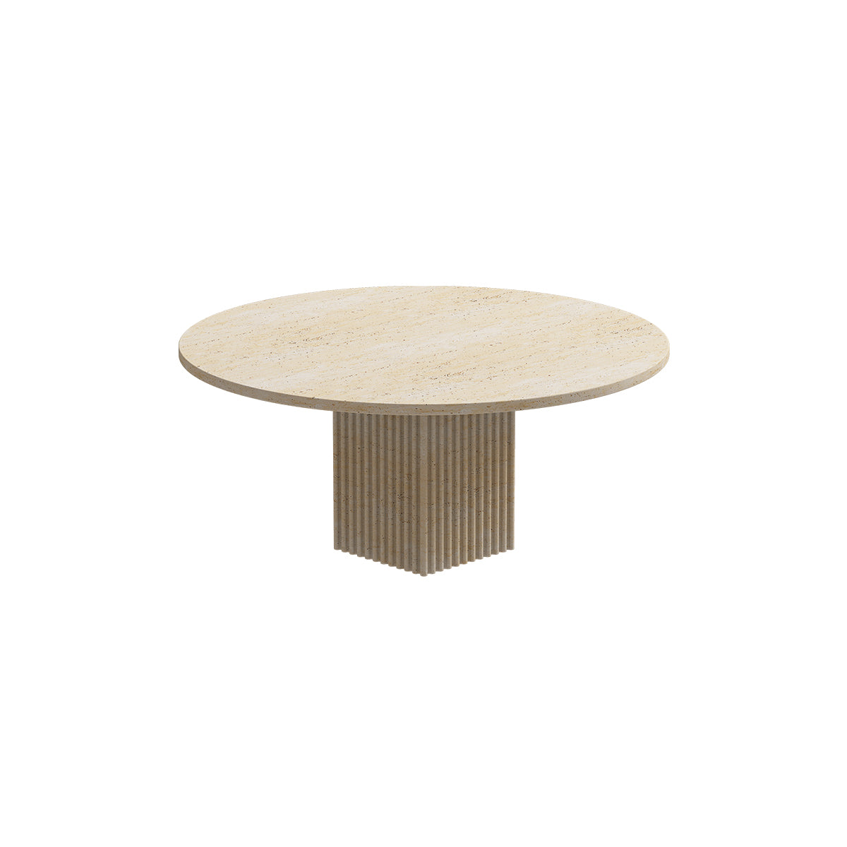 SOHO travertine coffee table