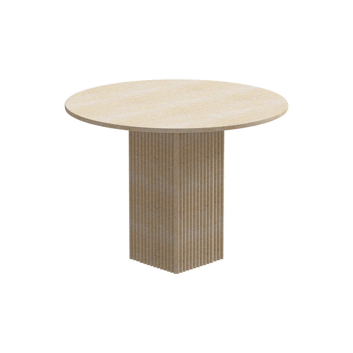 SOHO round table travertine
