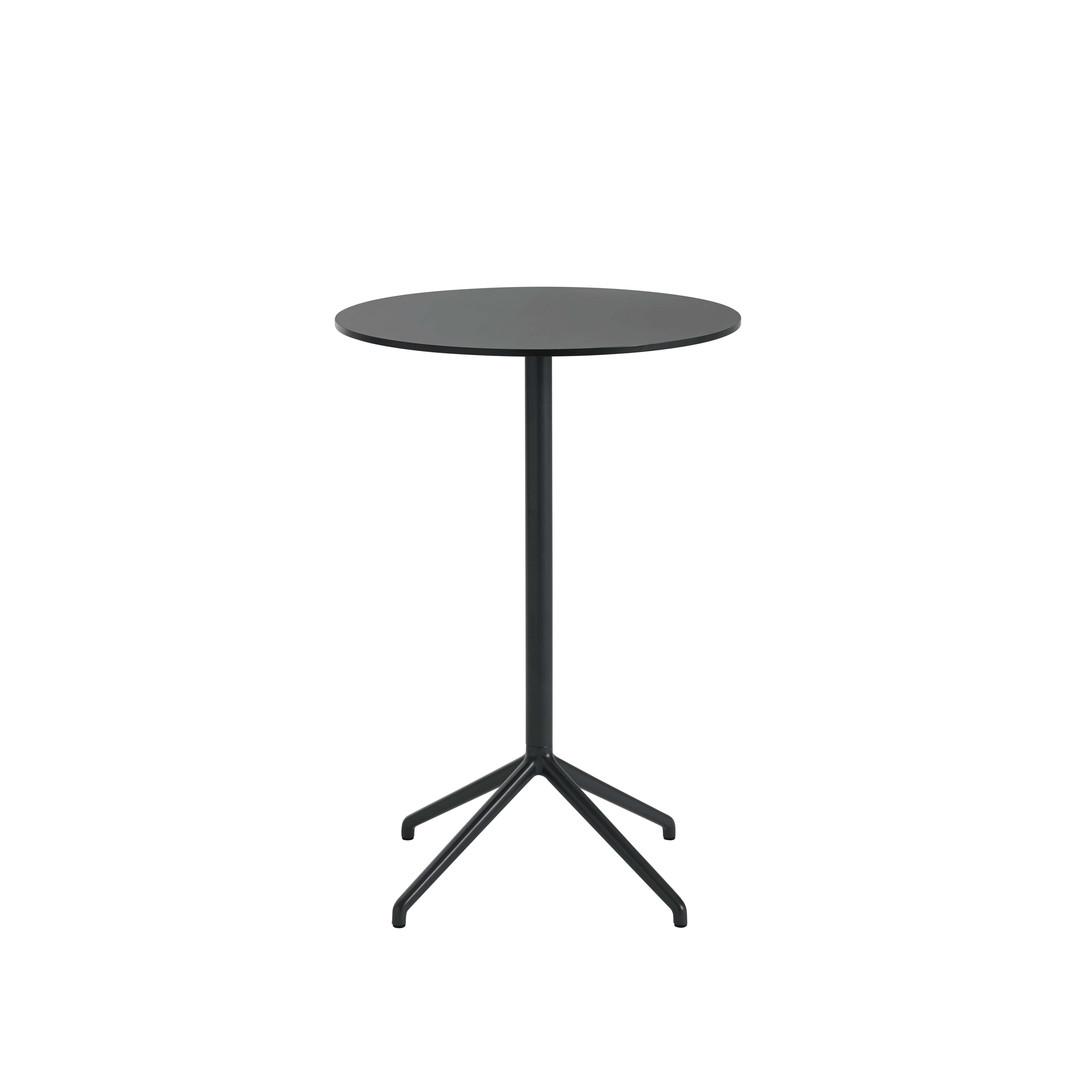 Round Black Bar Table STILL