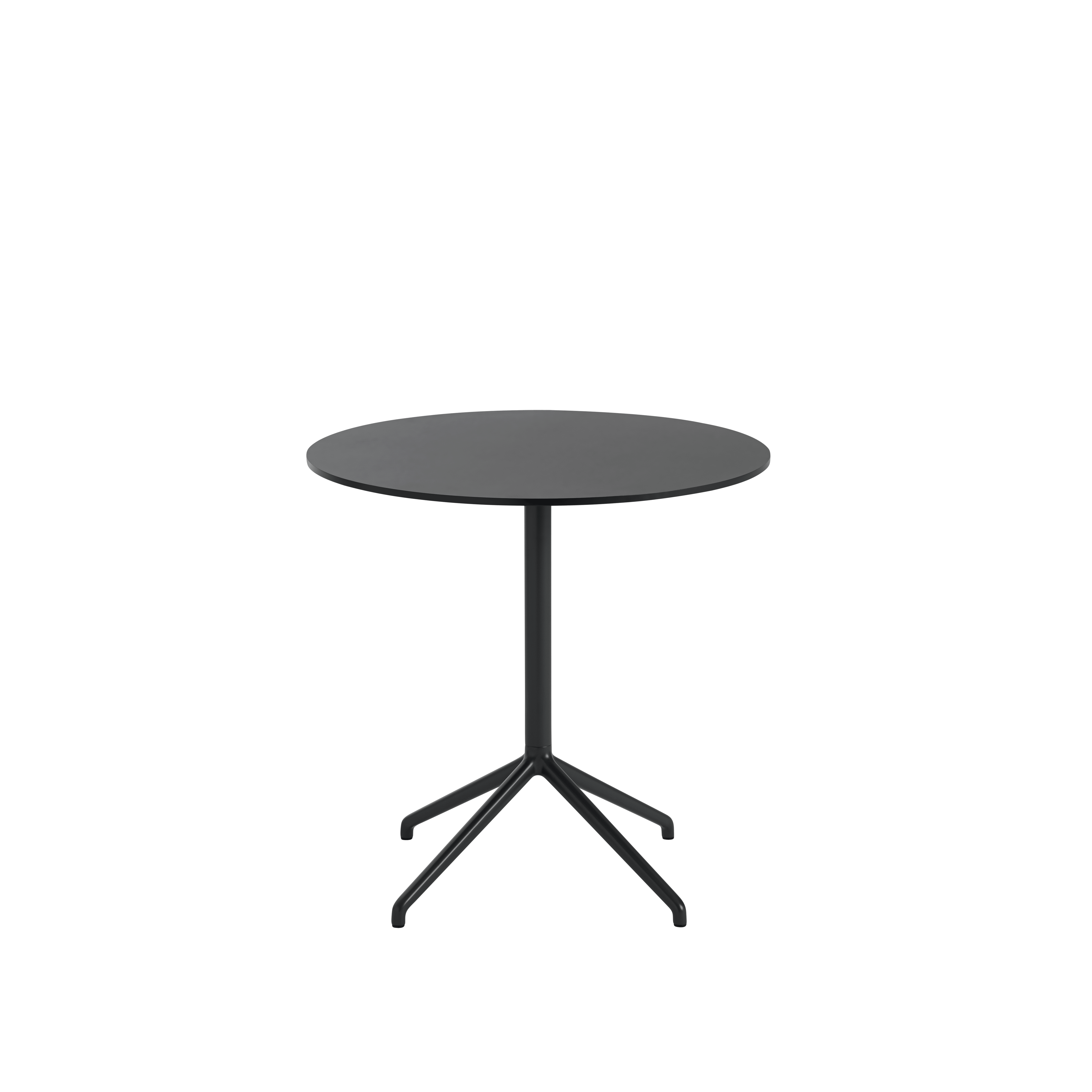 Round Black Bar Table STILL