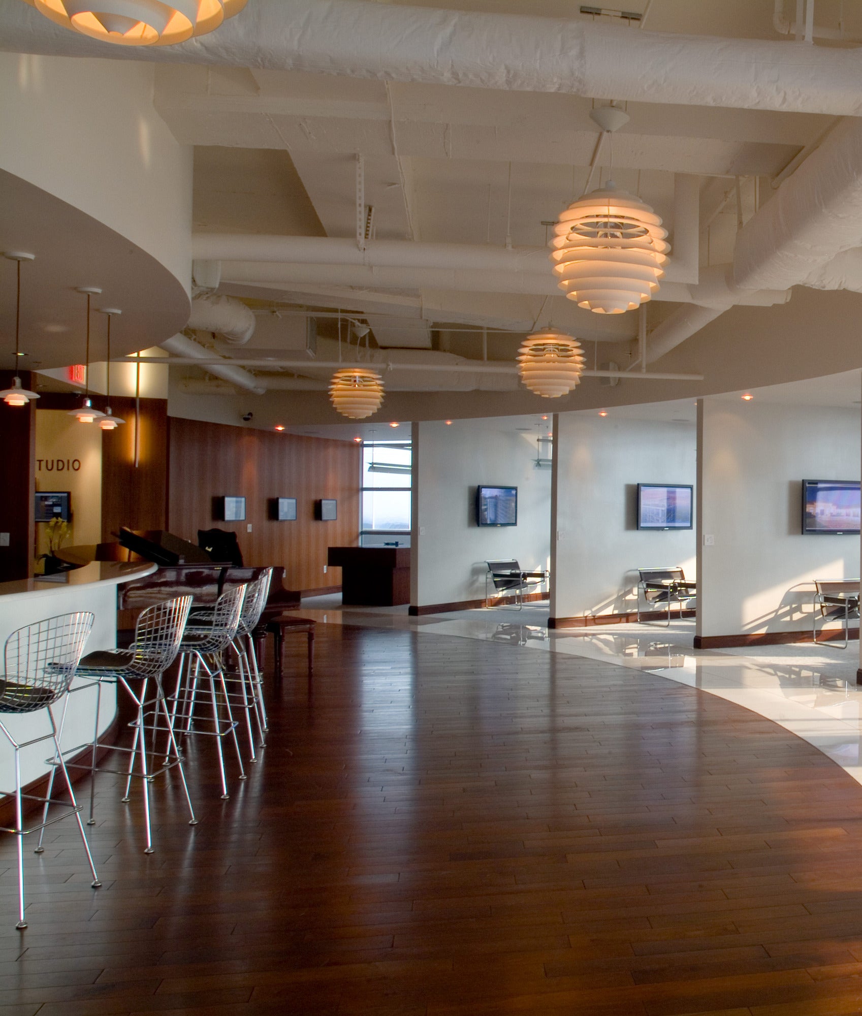 PH LOUVRE white pendant lamp