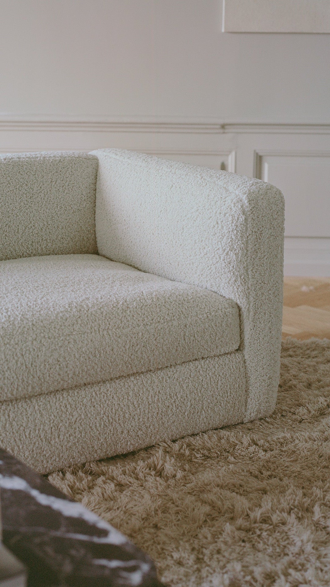 Modular sofa CODA - Right -handed upholstery final element