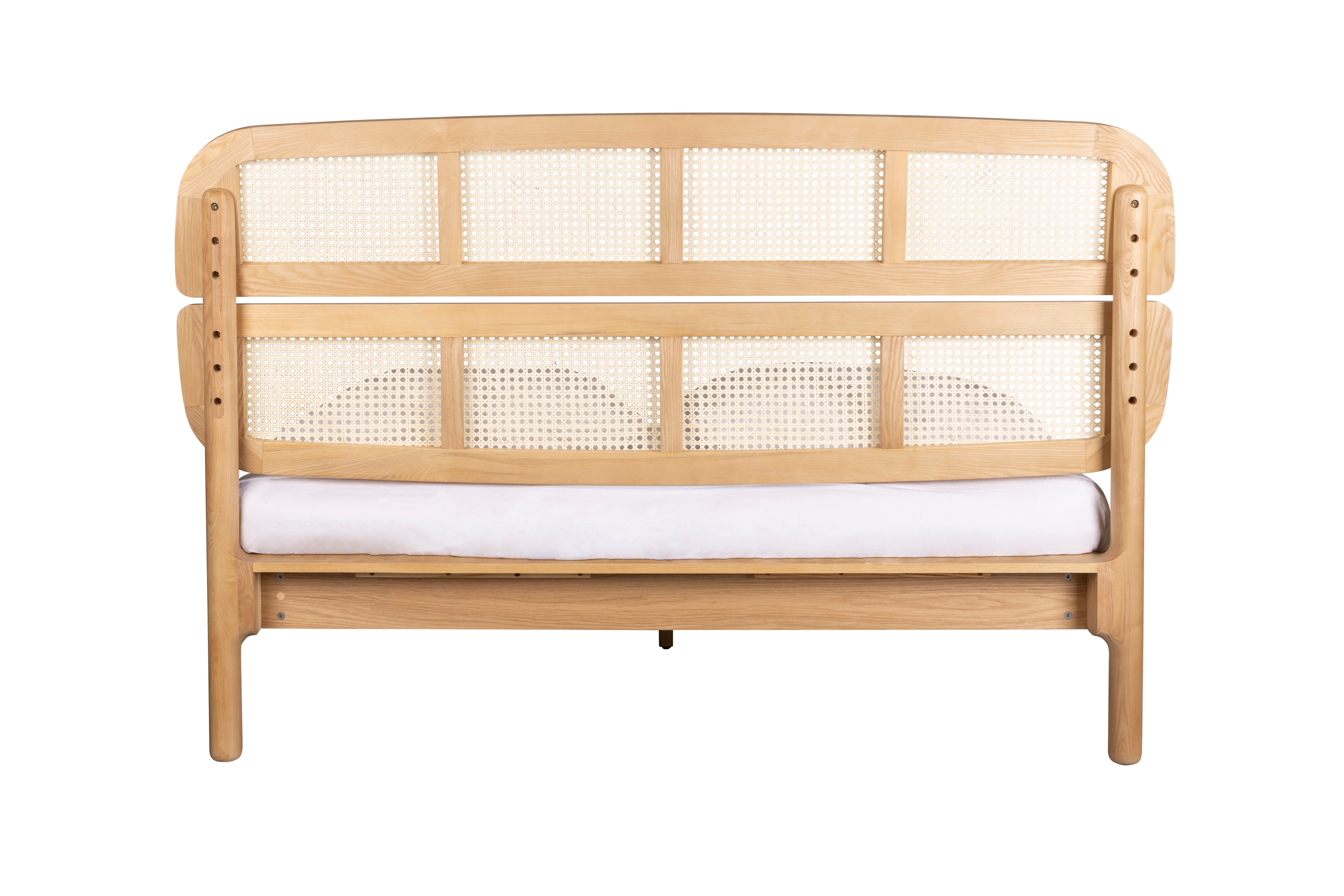 STORM WEBBING Bed in Ash Wood