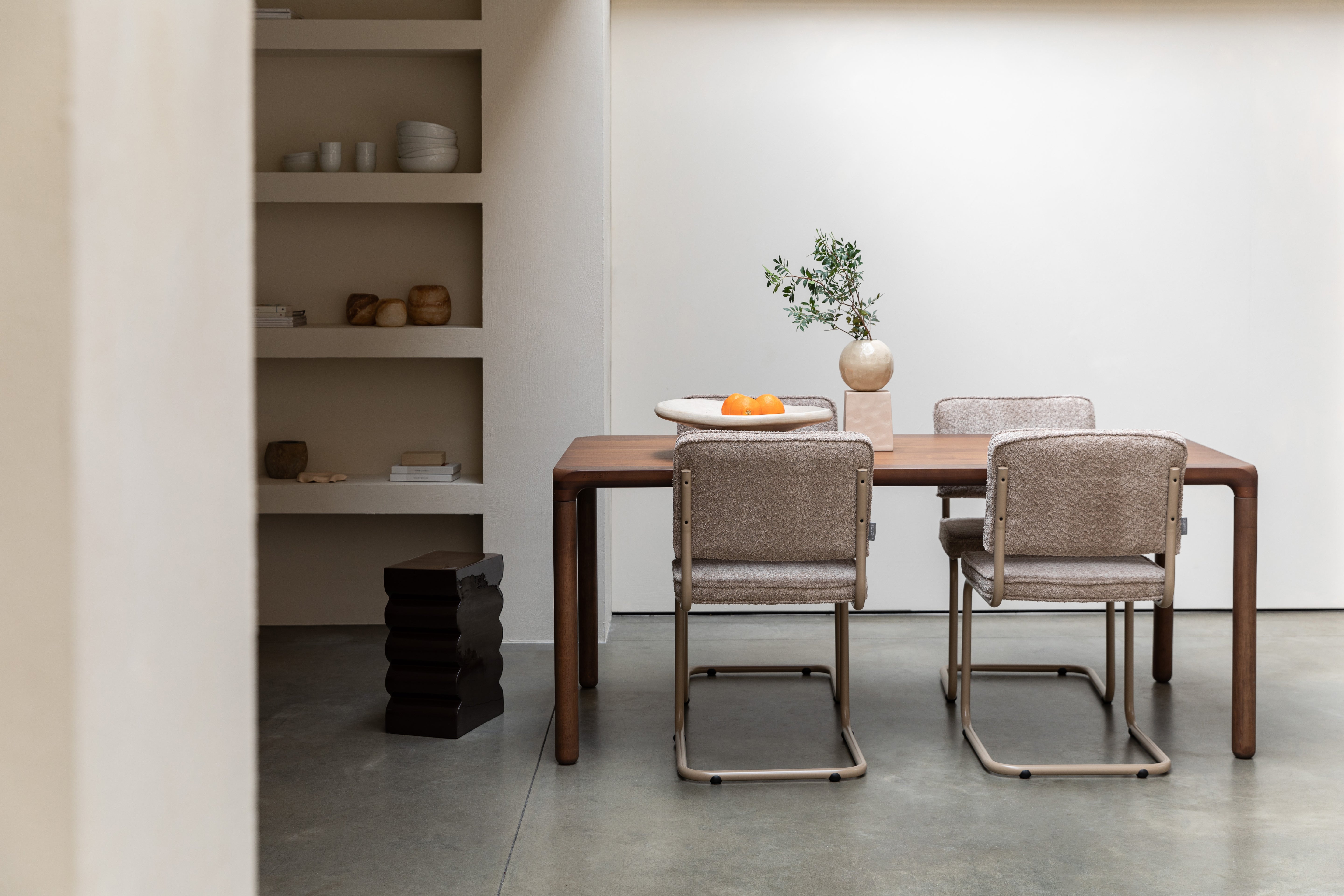 STORM Walnut Veneer Table