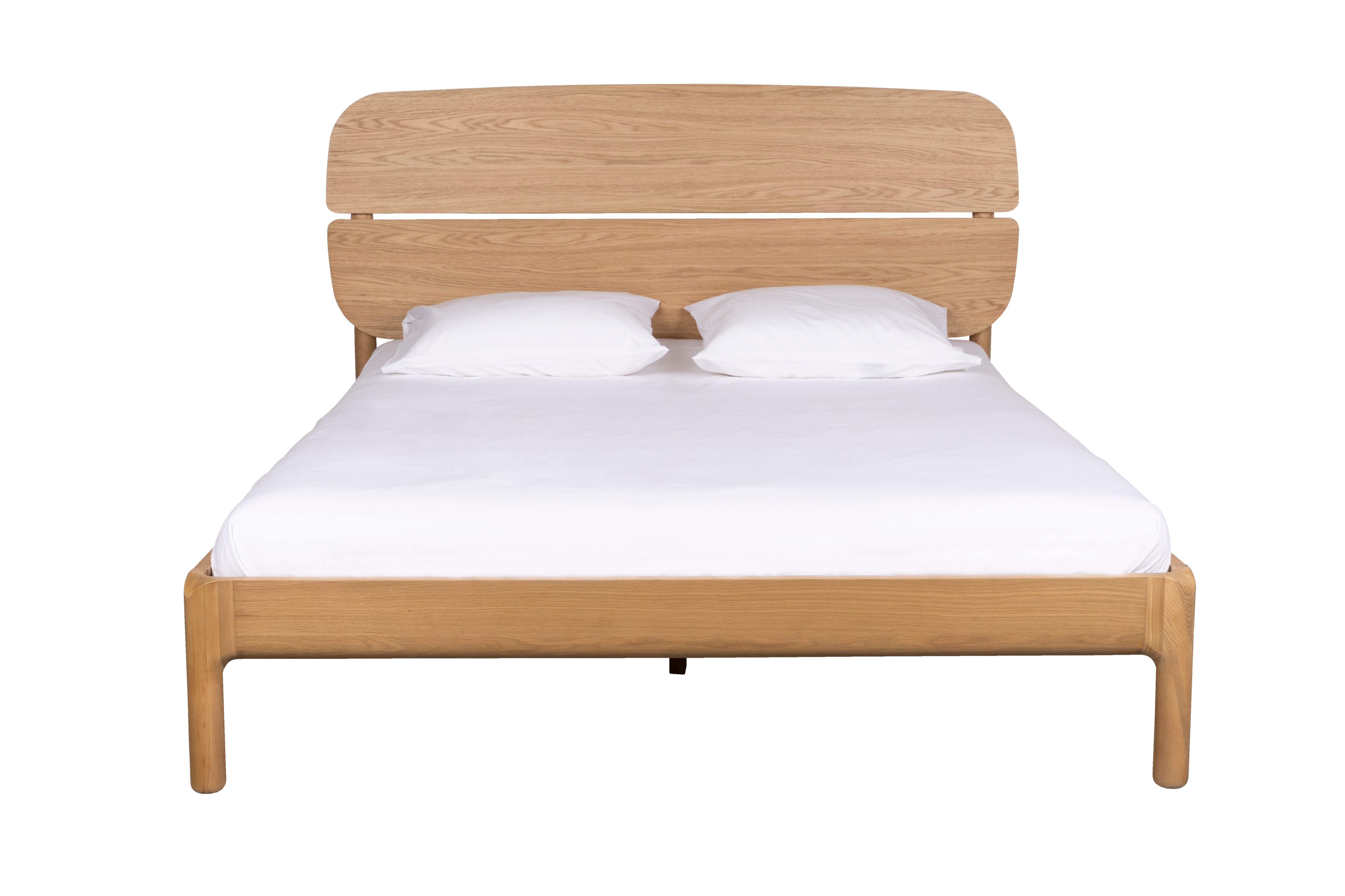 STORM bed in oak wood