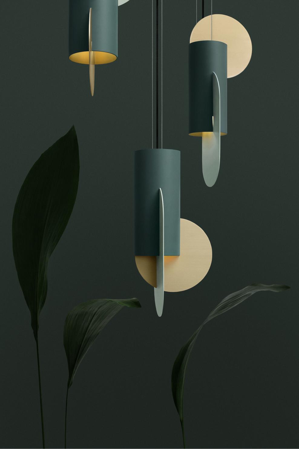 SUPREMATIC TWO customizable pendant lamp