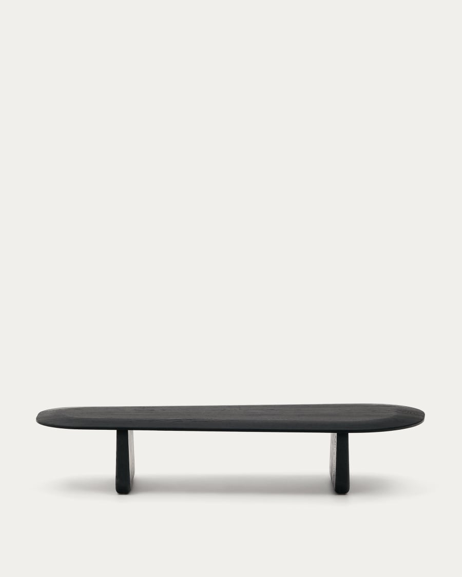 Pirita coffee table black oak wood