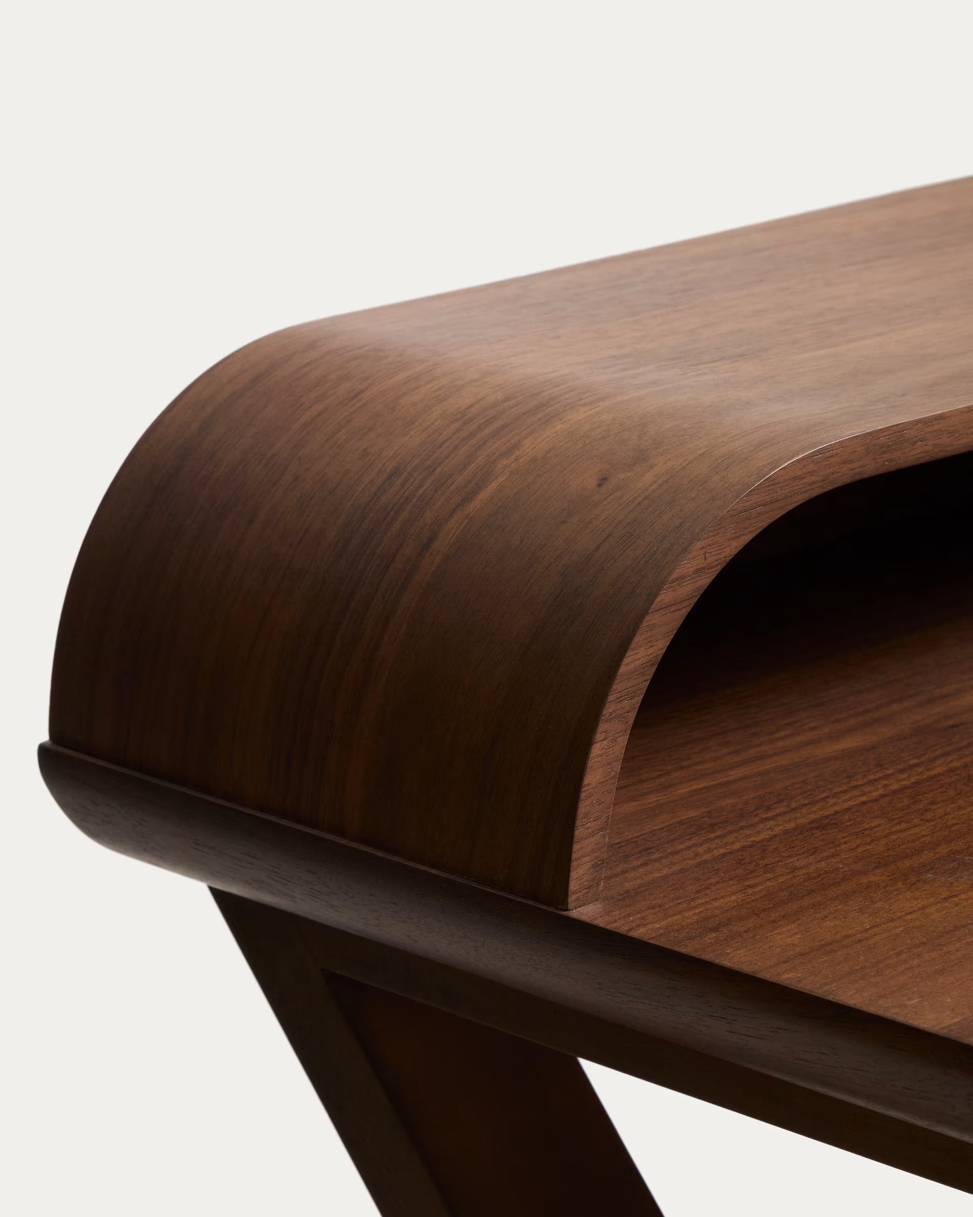 DILARE Desk in Walnut Finish