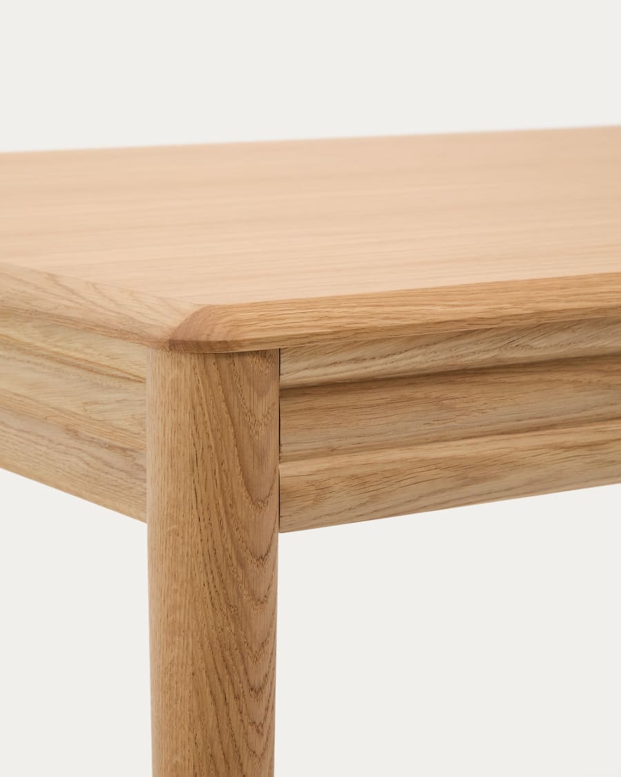 Folding table Lenon oak veneer