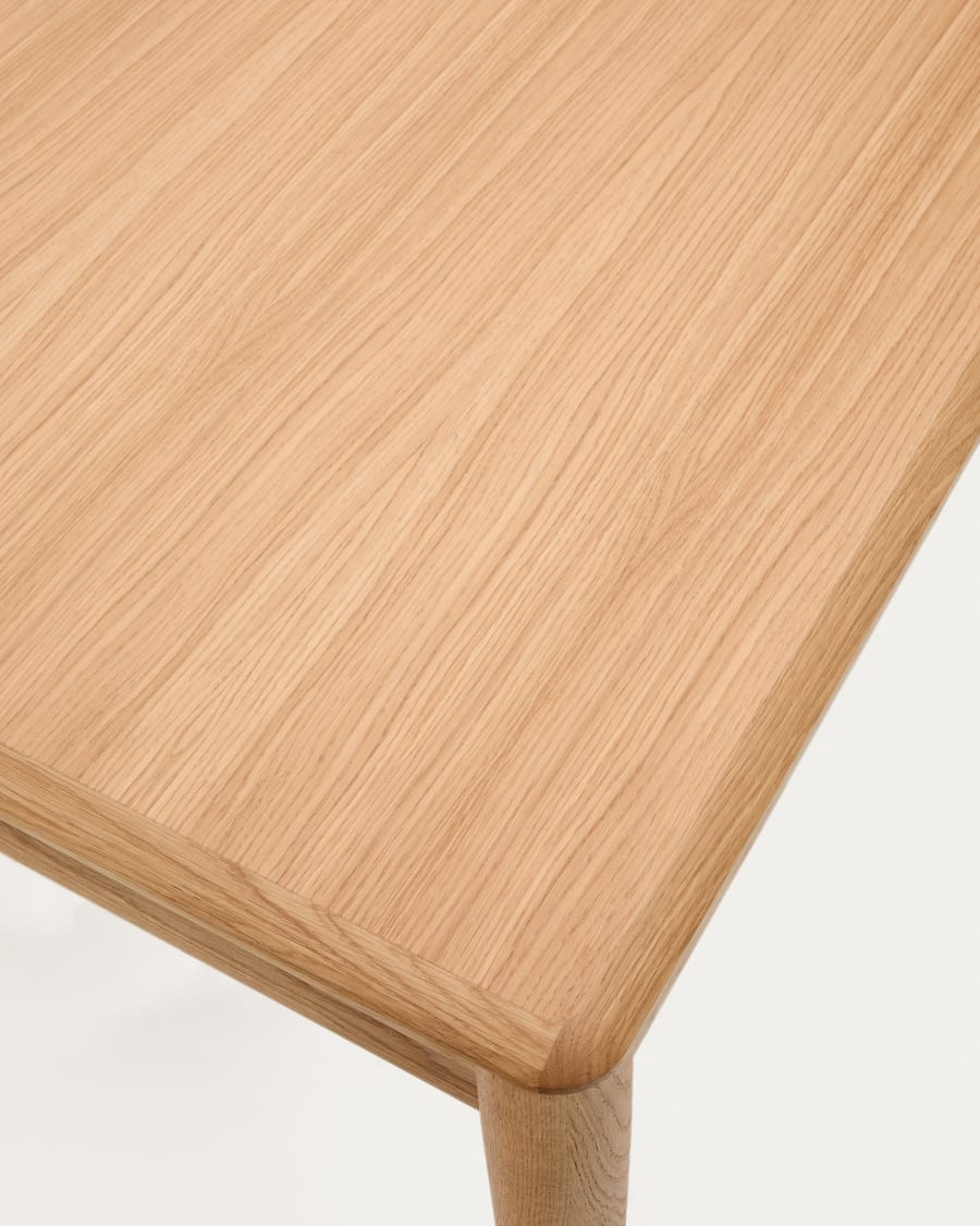 Folding table Lenon oak veneer