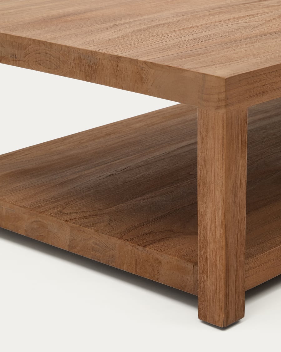 Square coffee table Sashi Towek wood