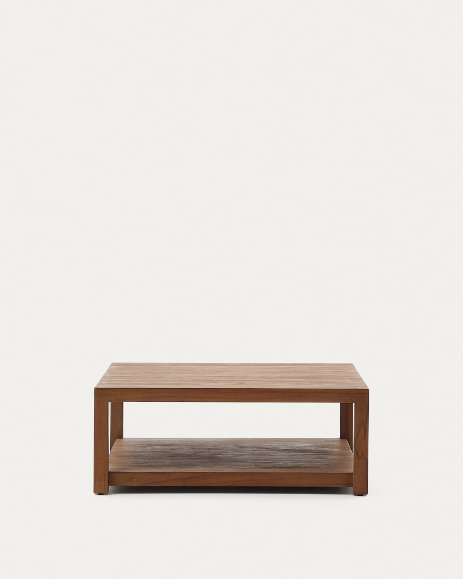 Quadratischer Couchtisch Sashi Towek Holz