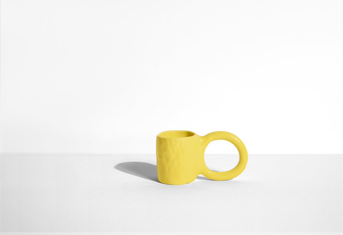 Yellow DONUT mug