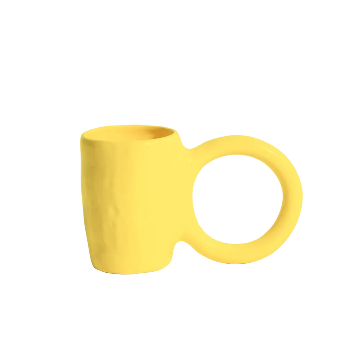 Yellow DONUT mug