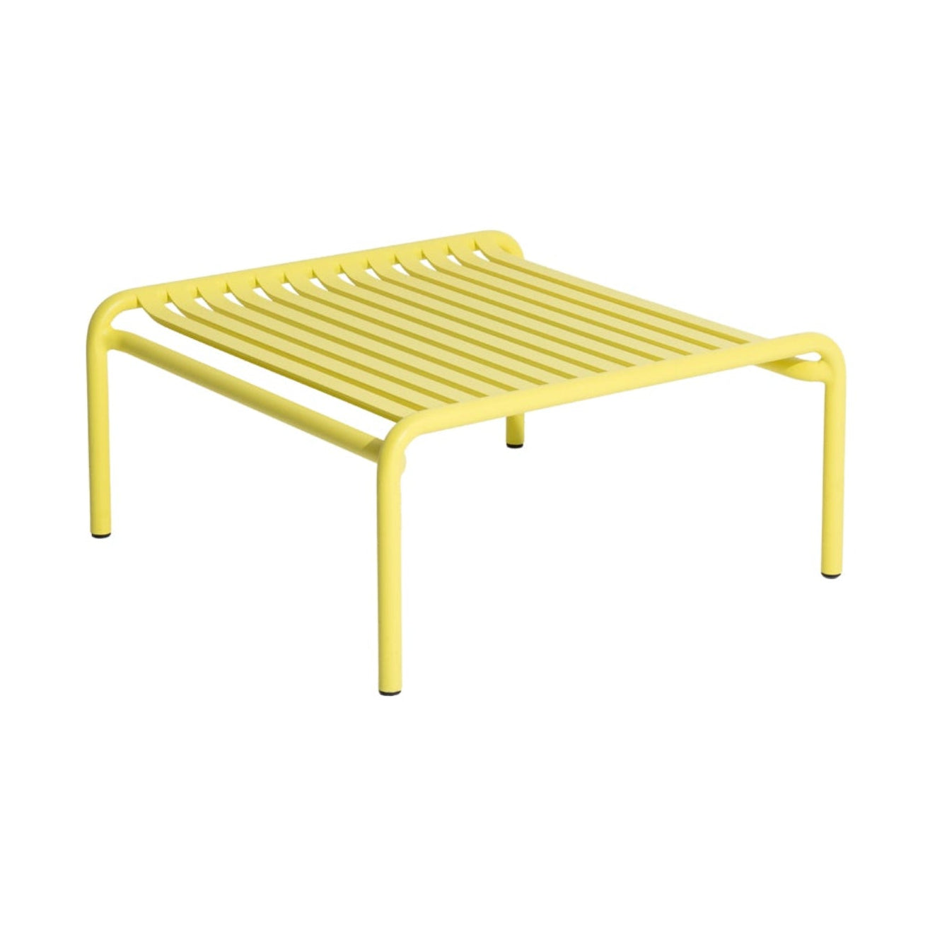 WEEK-END garden table in bright yellow