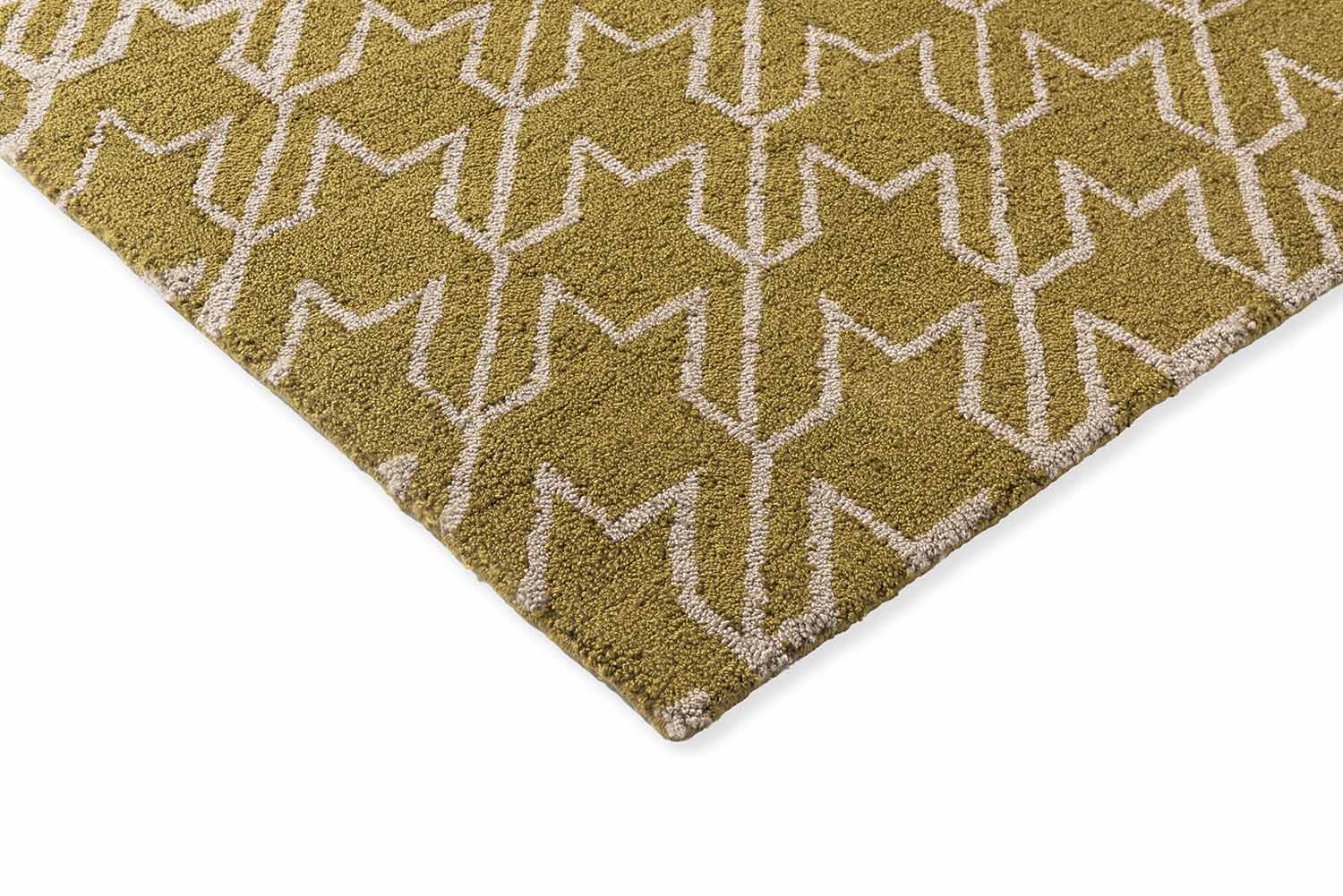 HoundStoth mustard external rug
