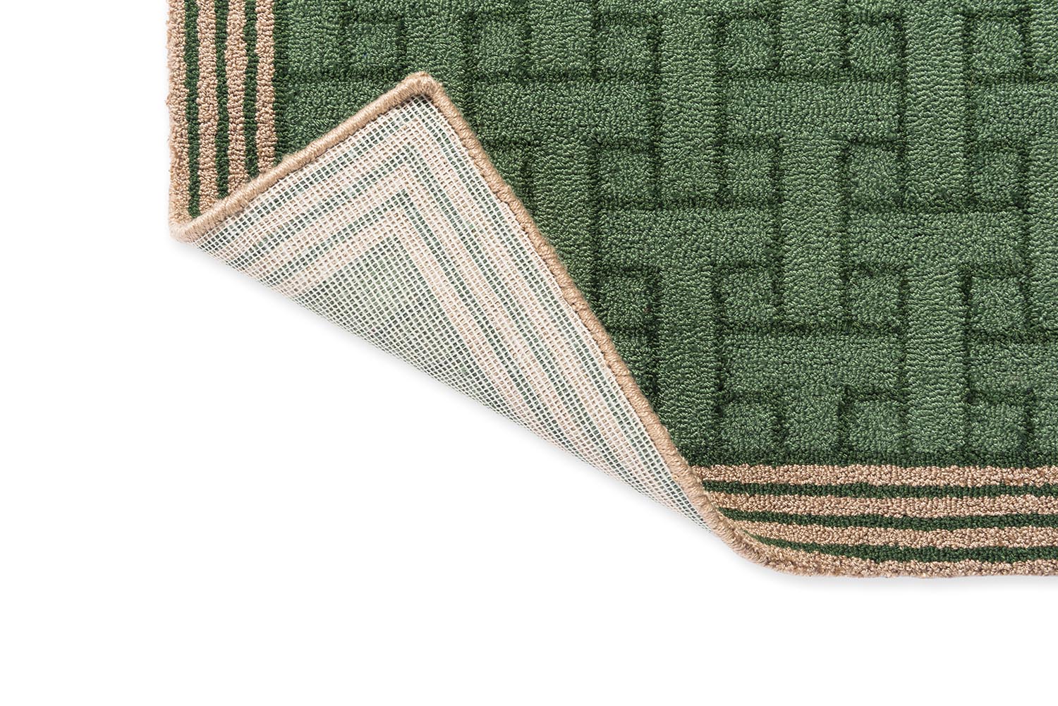Dywan zewnętrzny T-MONOGRAM JADE zielony