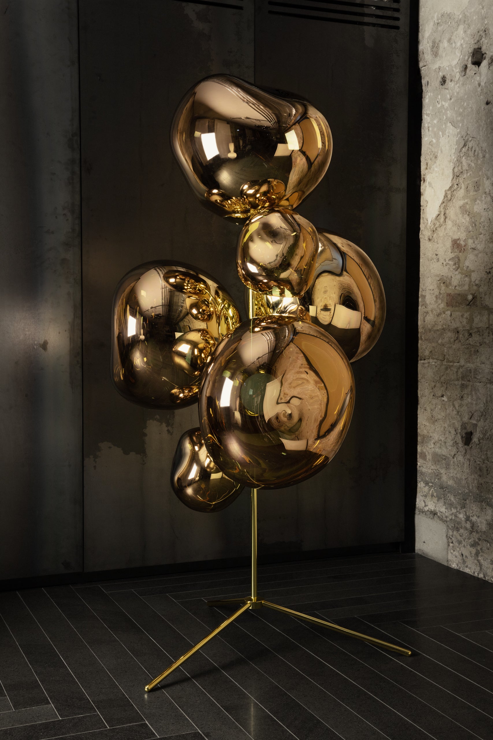 MELT Gold Floor Lamp