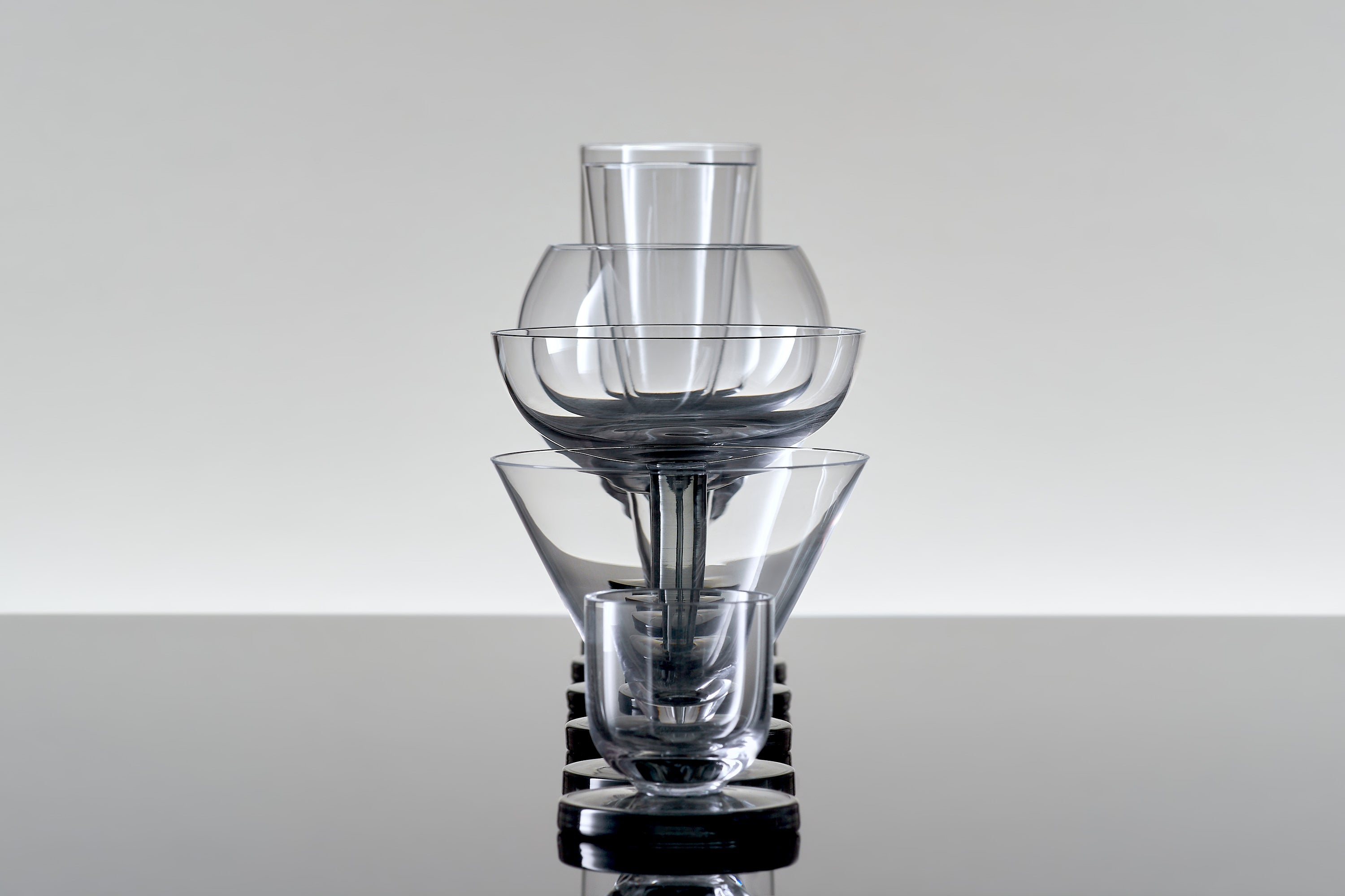 Puck Coupe glass glass set