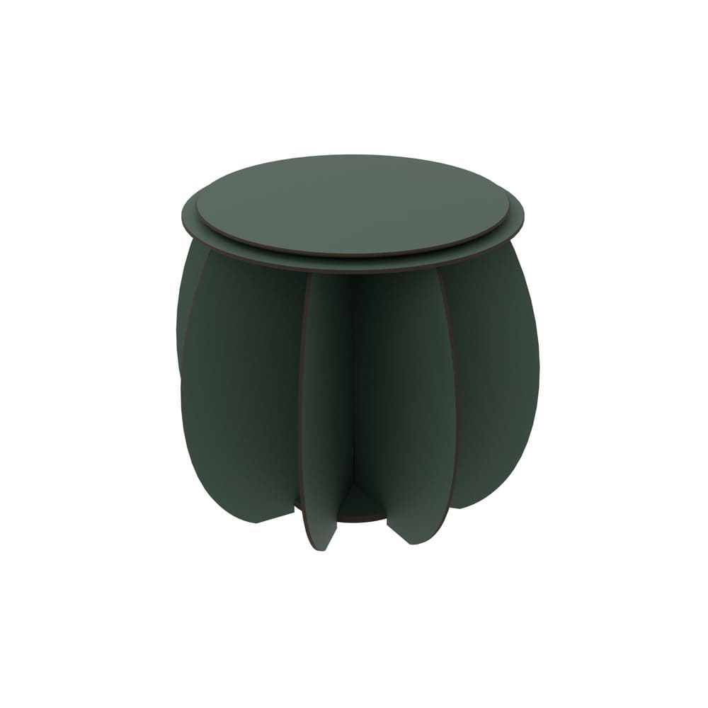 GARDENIA Green Garden Stool