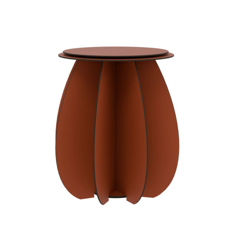GARDENIA Orange Garden Stool