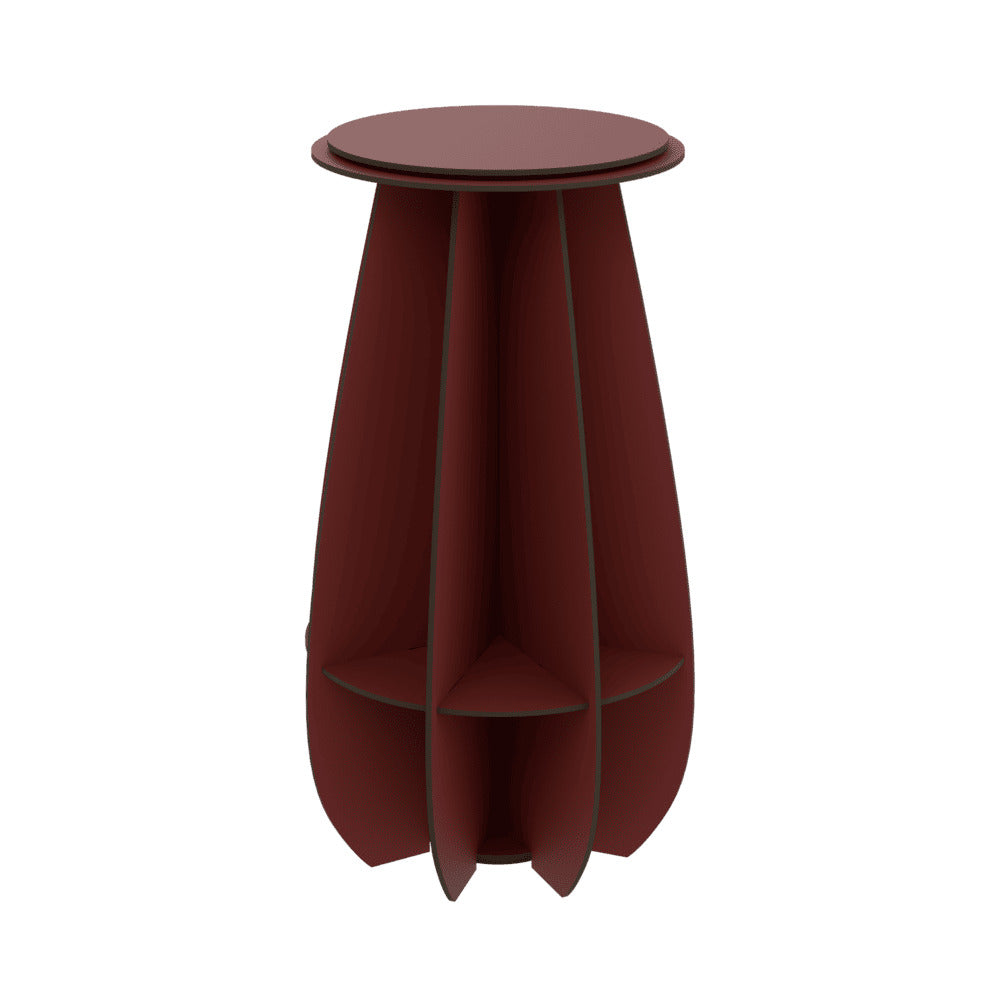 GARDENIA Red Garden Stool