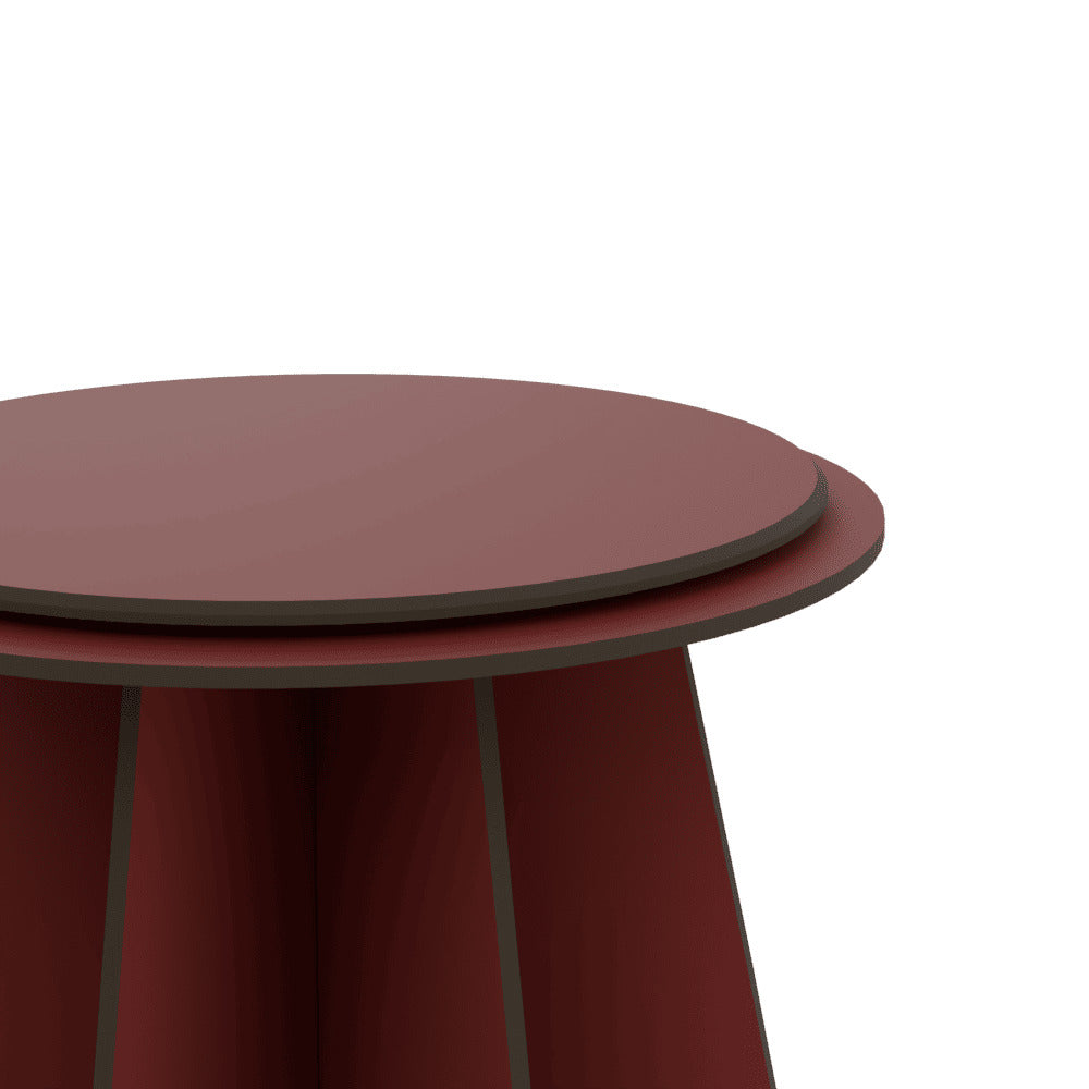 GARDENIA Red Garden Stool