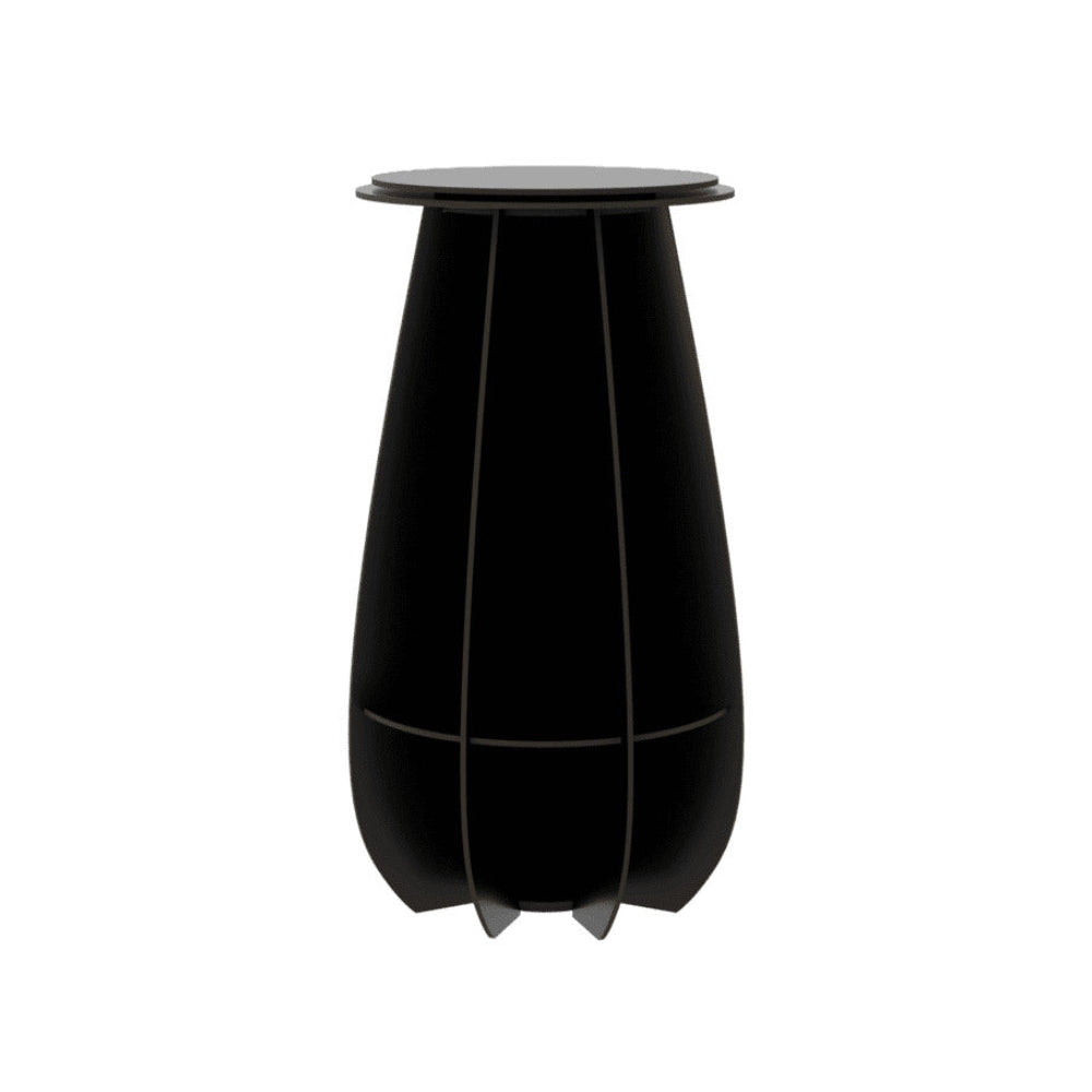 GARDENIA Black Garden Stool