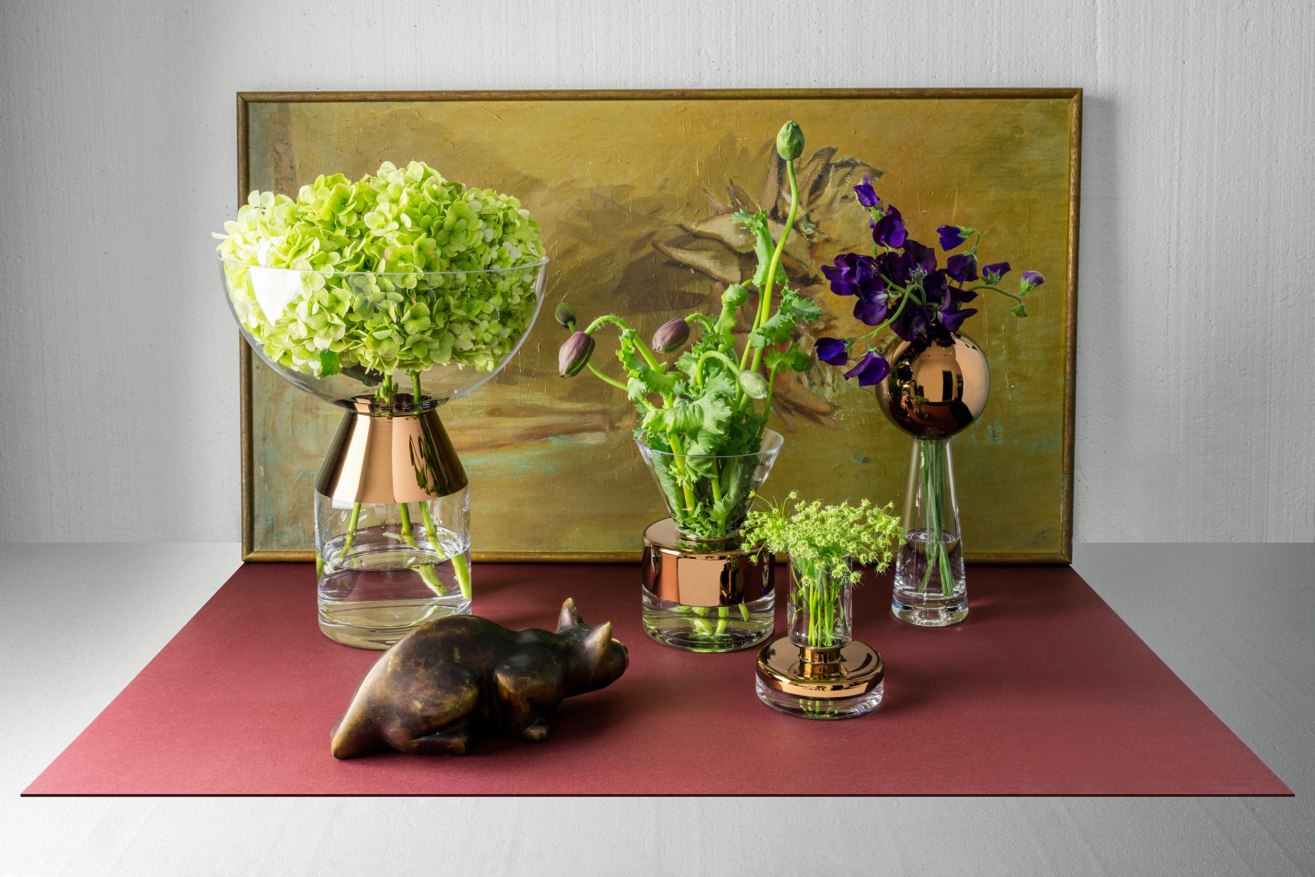 Copper tank vase [Julia] [Sku?]