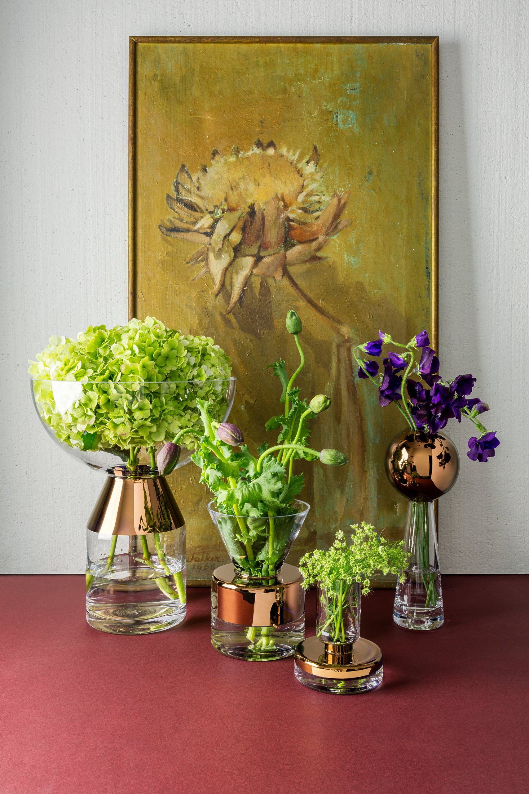 Copper tank vase [Julia] [Sku?]