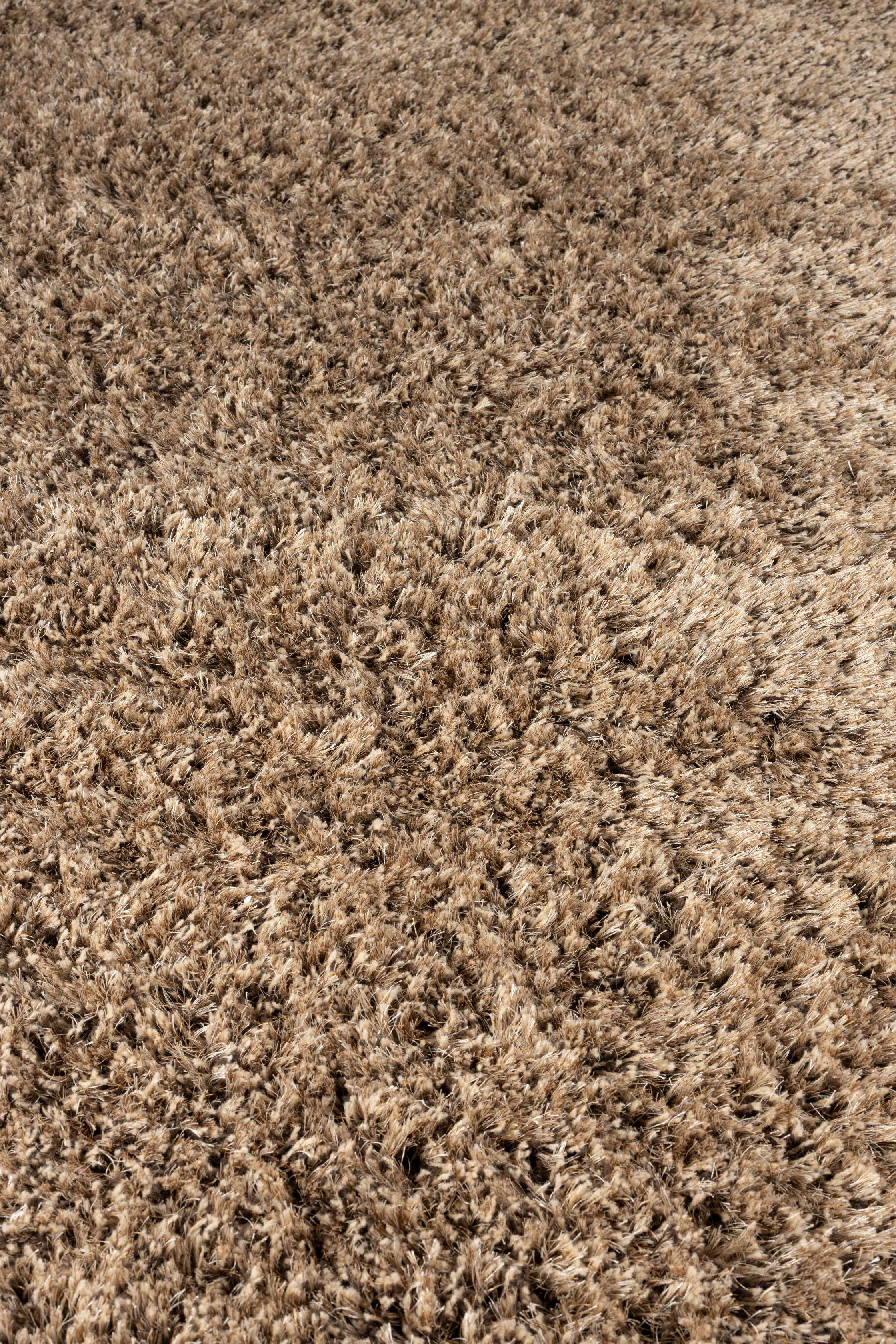 TASTY long-pile rug in brown