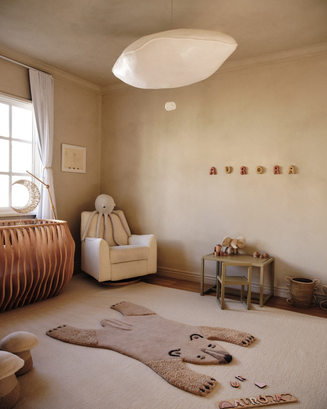 POLAR BEAR Teppich beige 