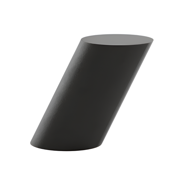 Graphite tilt side table