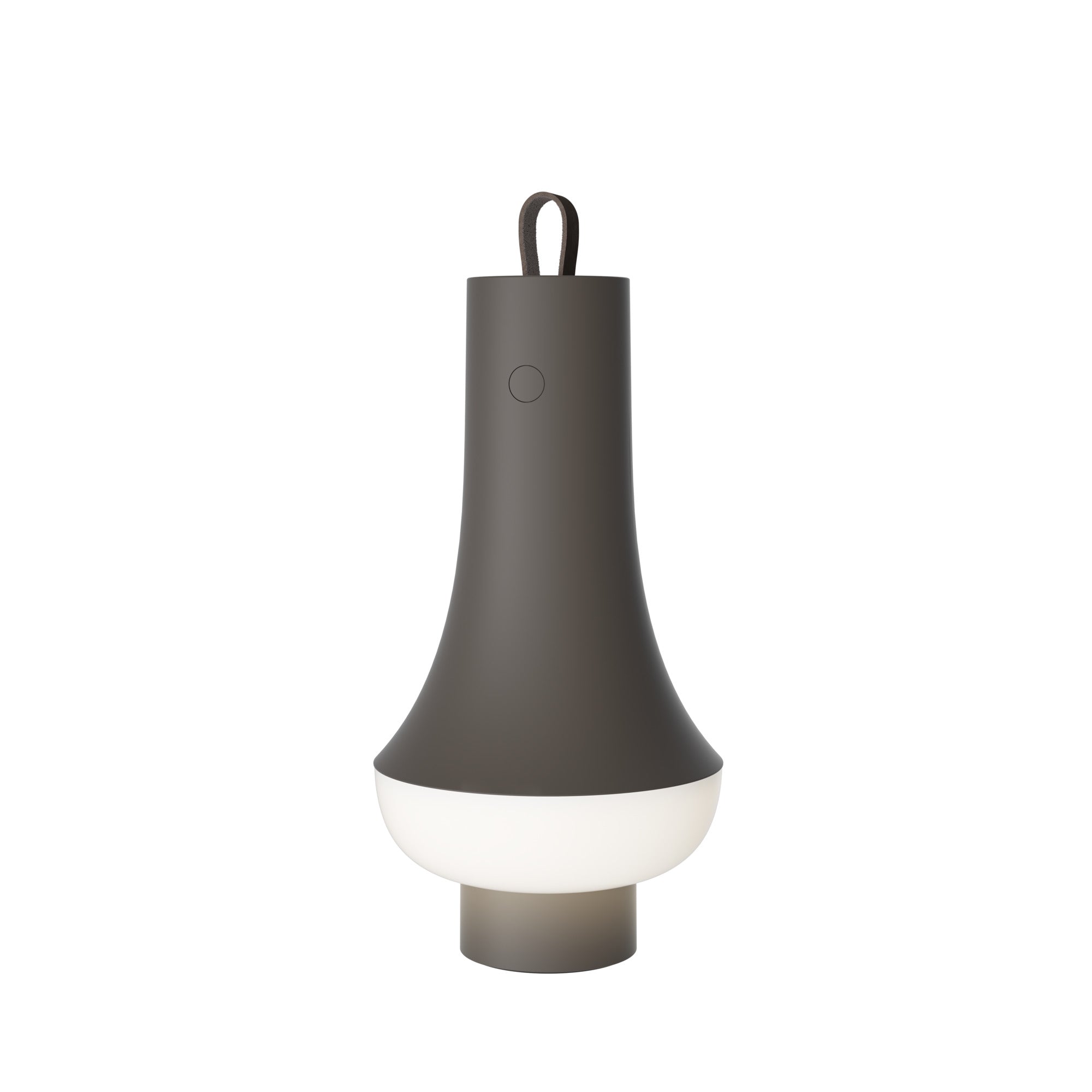 Portable lamp TOMOSHI dark brown