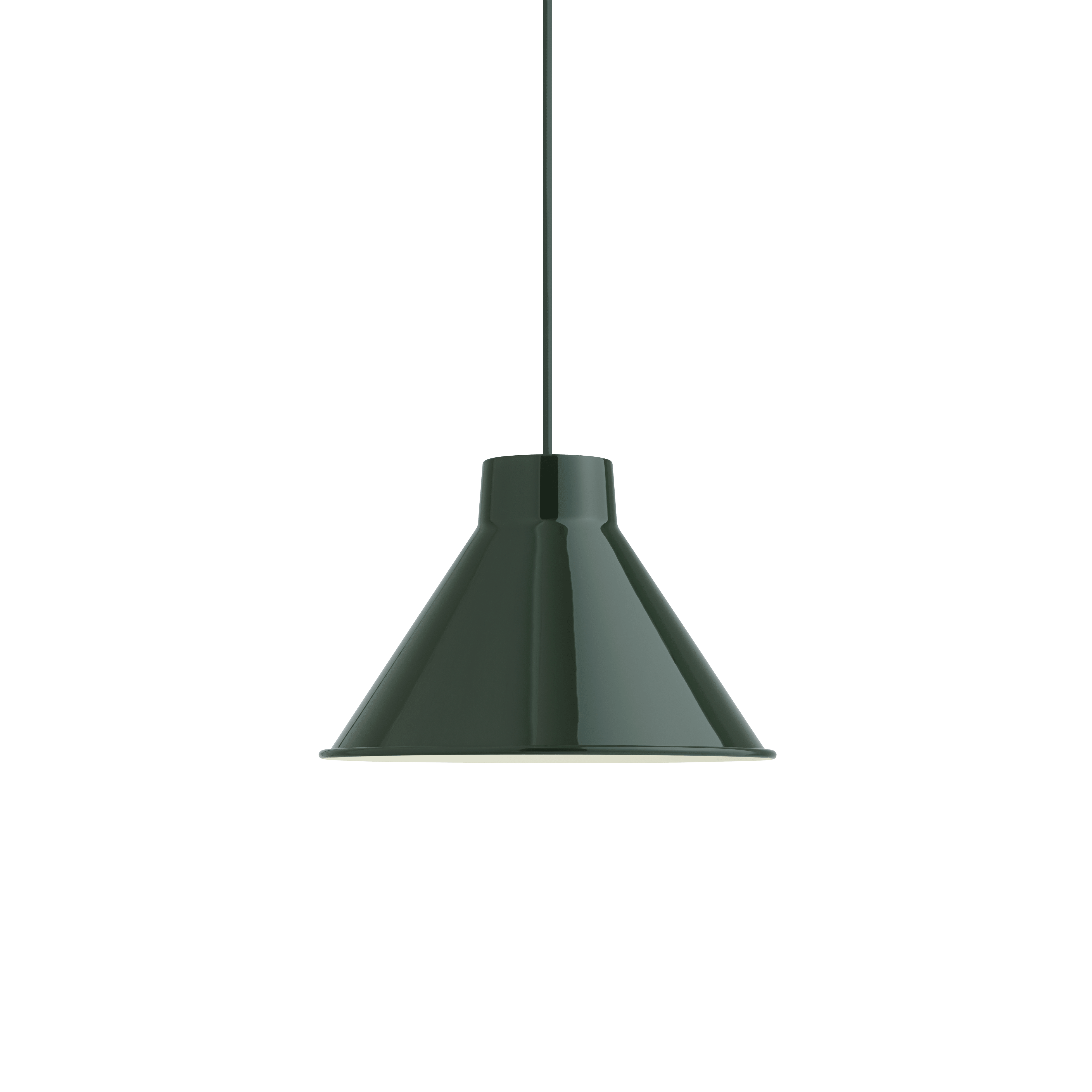 TOP dark green pendant lamp