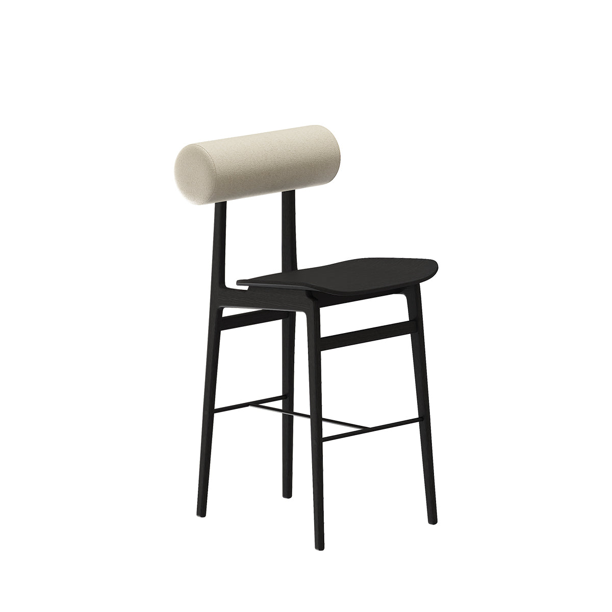TOTEM Customizable Bar Stool with Wooden Base