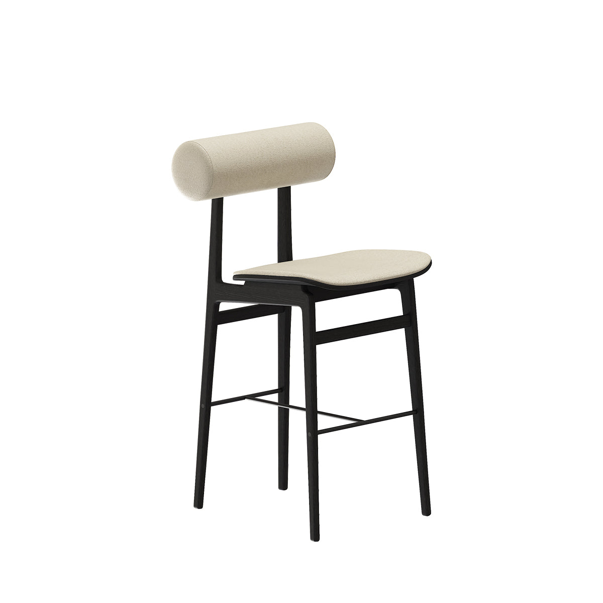 TOTEM Customizable Bar Stool with Wooden Base