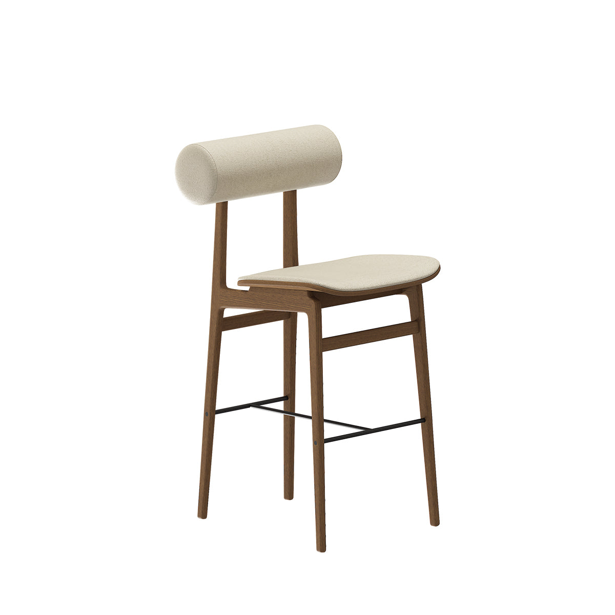 TOTEM Customizable Bar Stool with Wooden Base