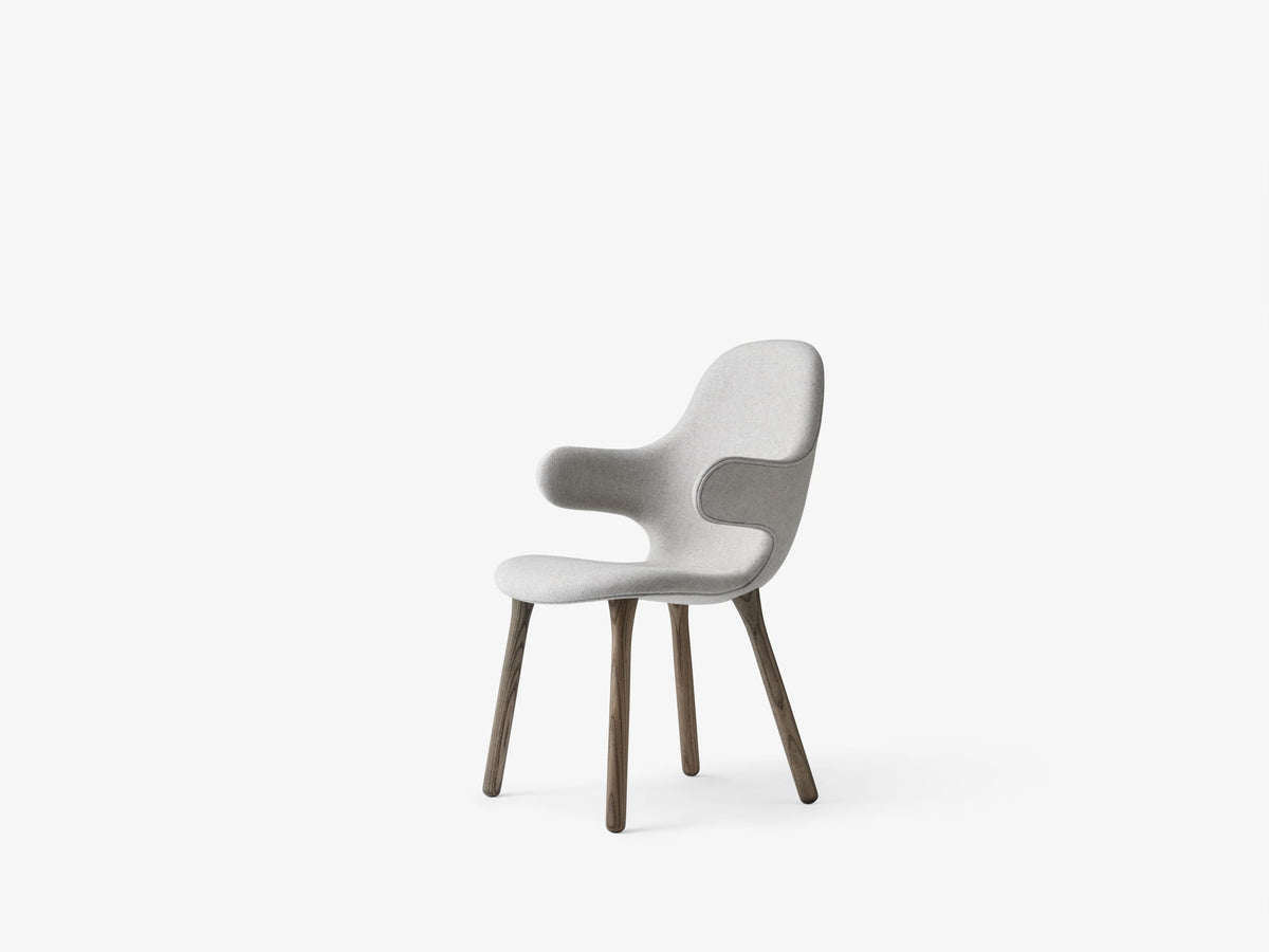 CATCH JH1 chair upholstered with a smoked oak base
