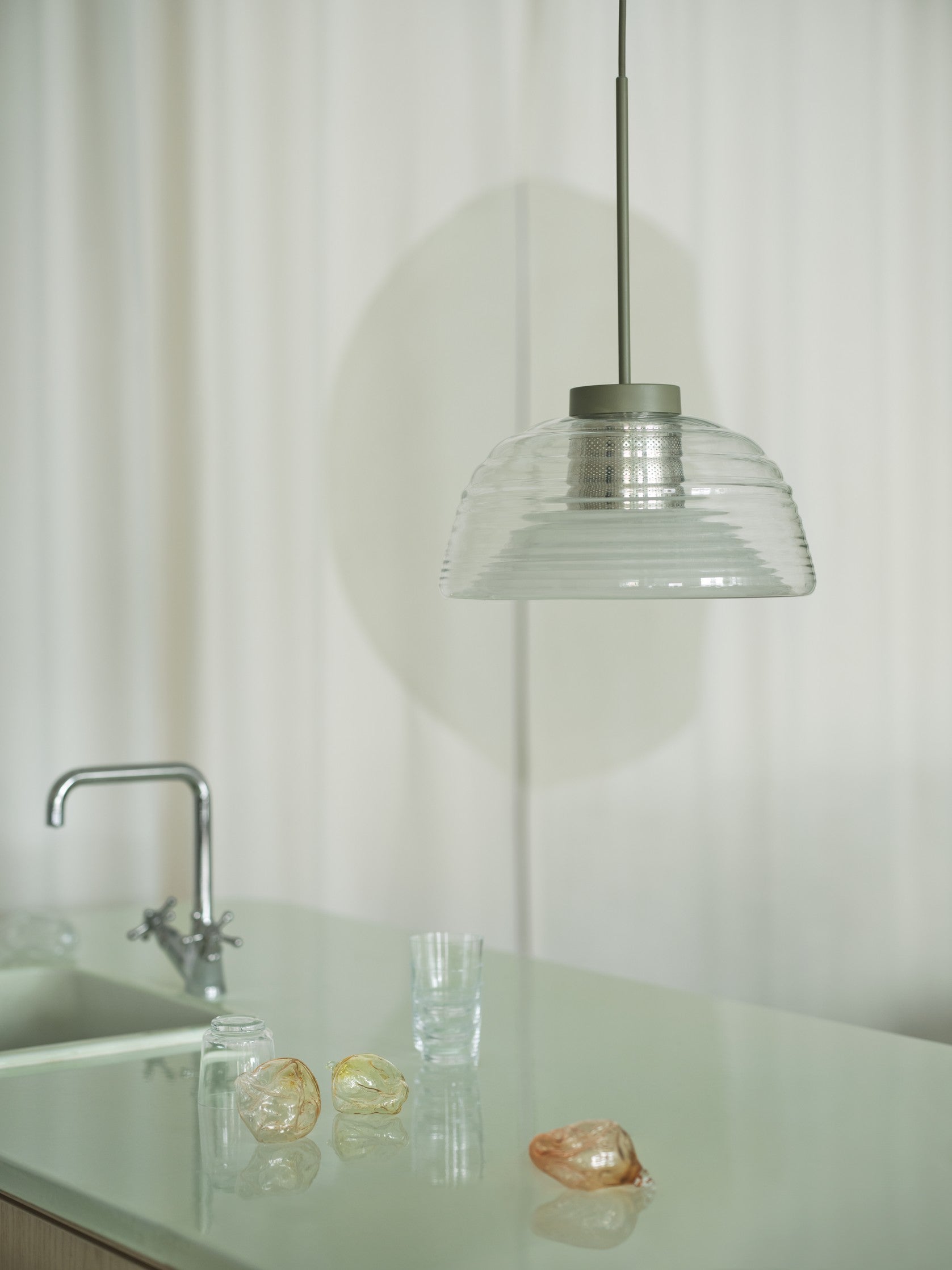 TWO-LAYER Pendant Lamp Olive