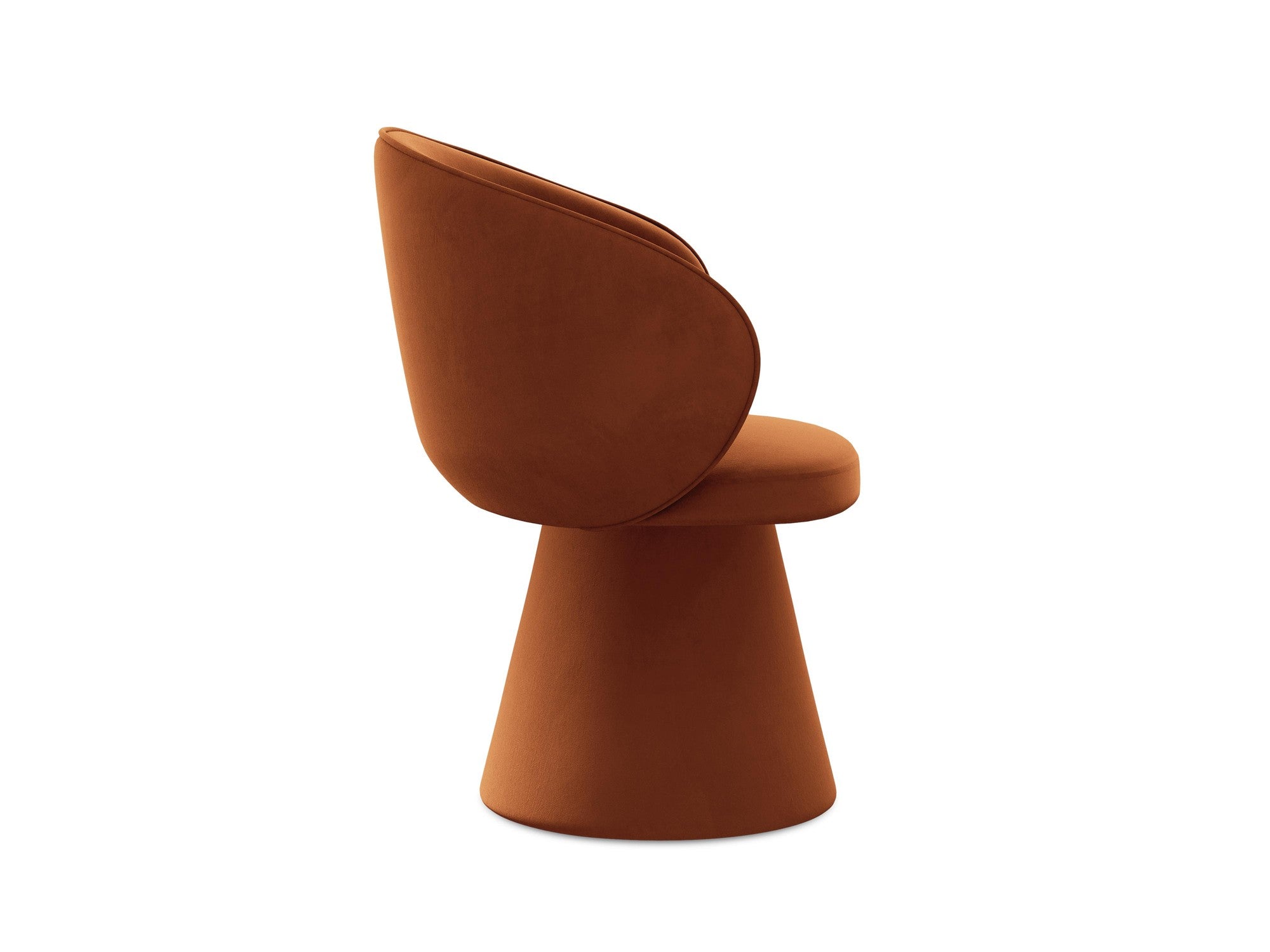 Velvet Chair UALA Terracotta