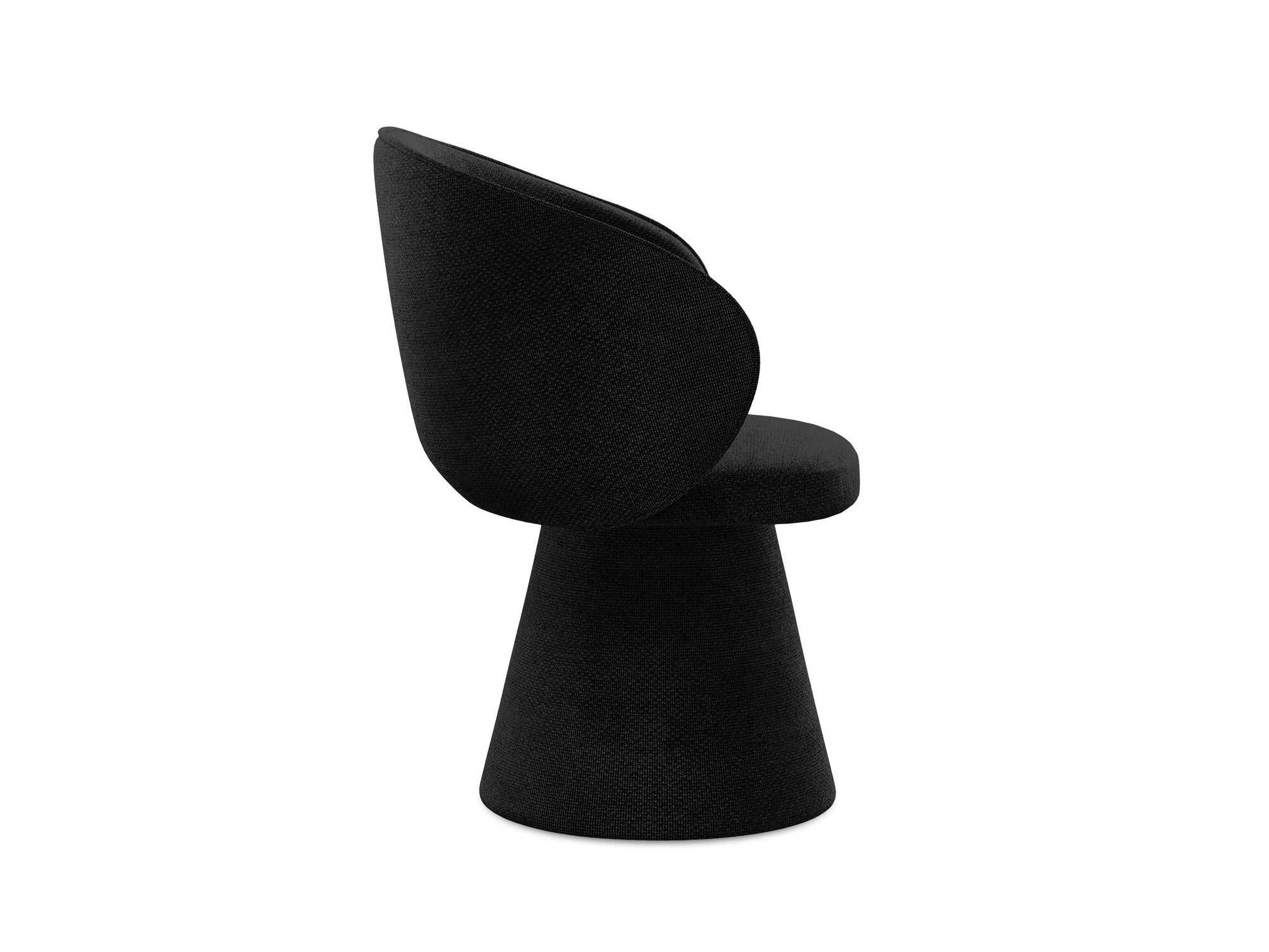 UALA Chair black boucle